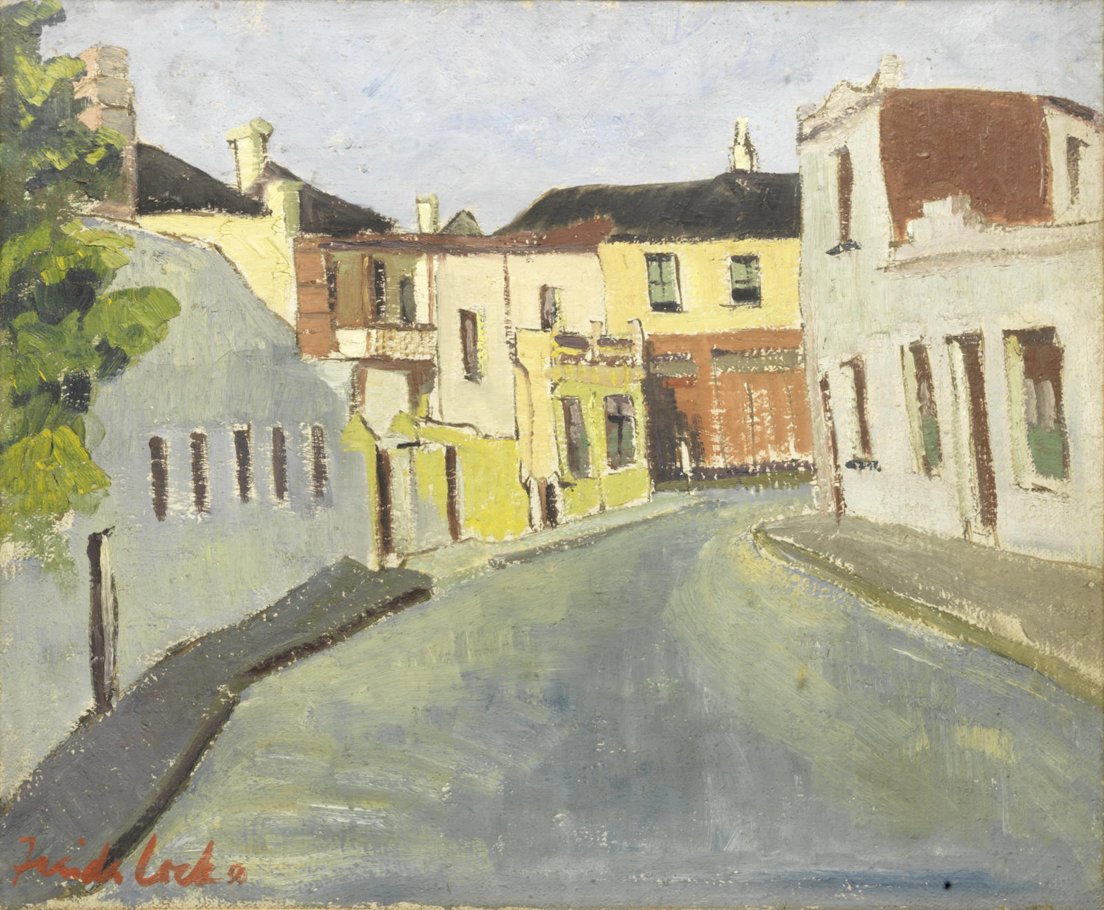 A deserted street
