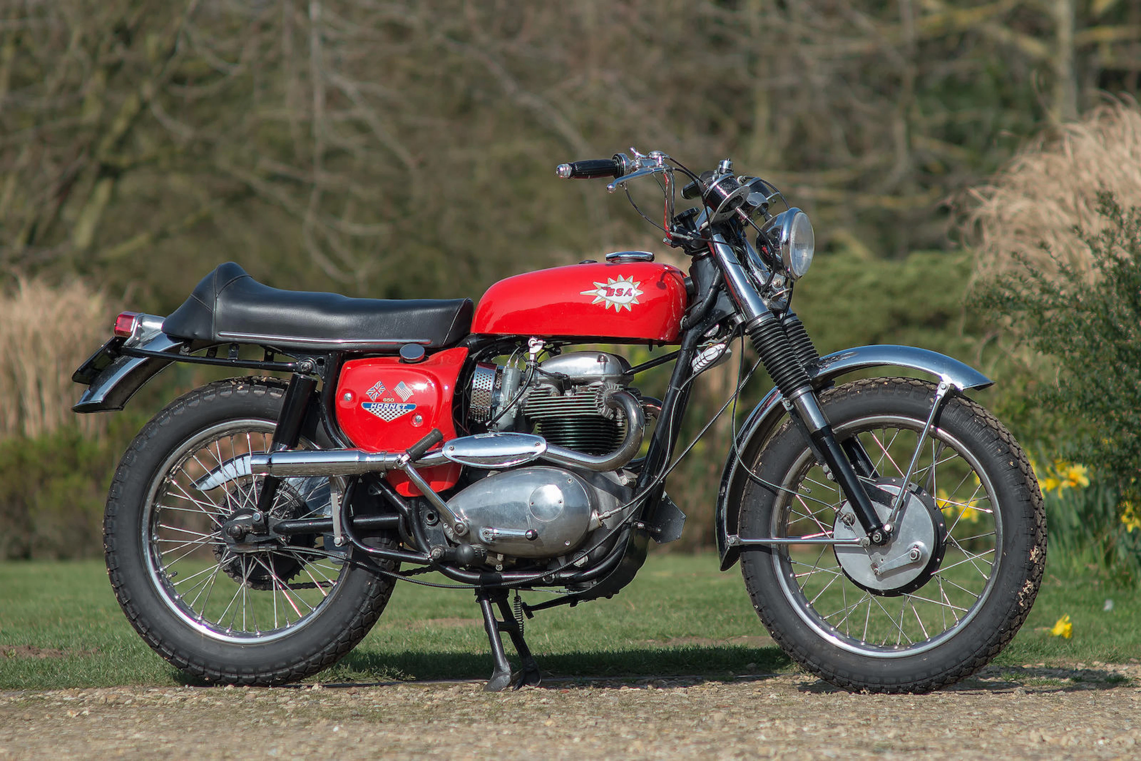 1967 BSA 650cc Hornet Registration no. KAW 901E Frame no. A65HA 1590 Engine no. A65HA 1590
