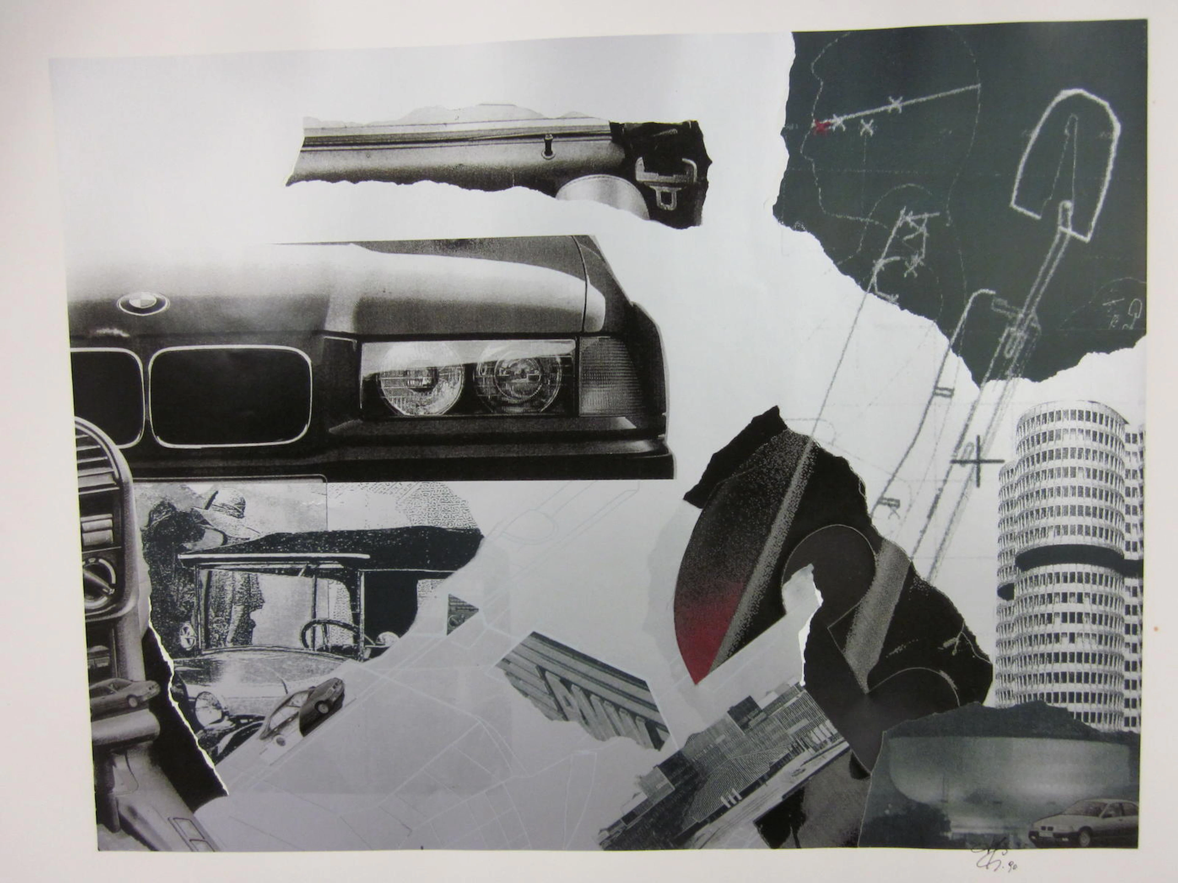 A quantity of modern BMW posters, featuring 6 Powerhouse Museum Art Car posters,