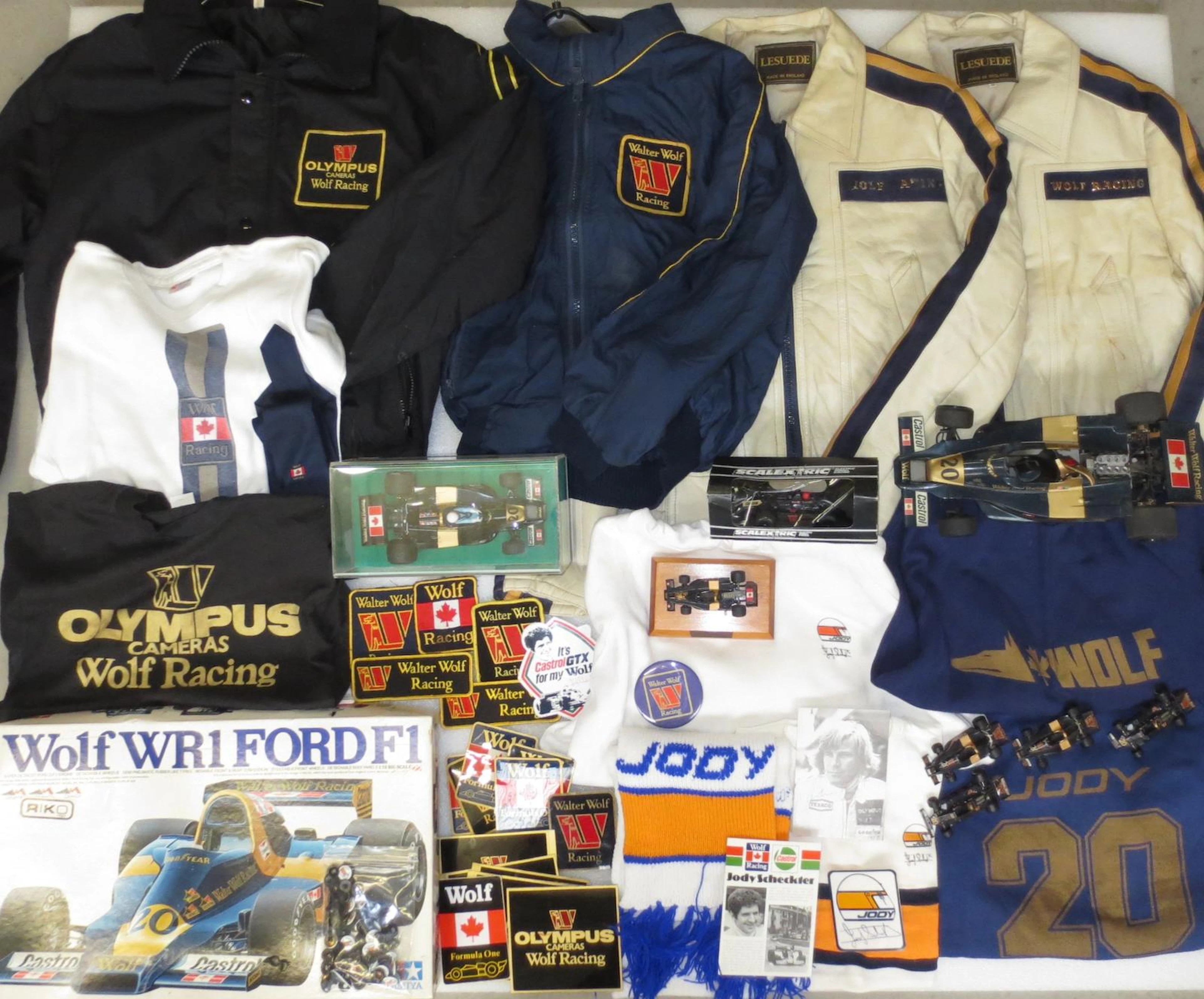 Walter Wolf Racing team clothing and collectables,