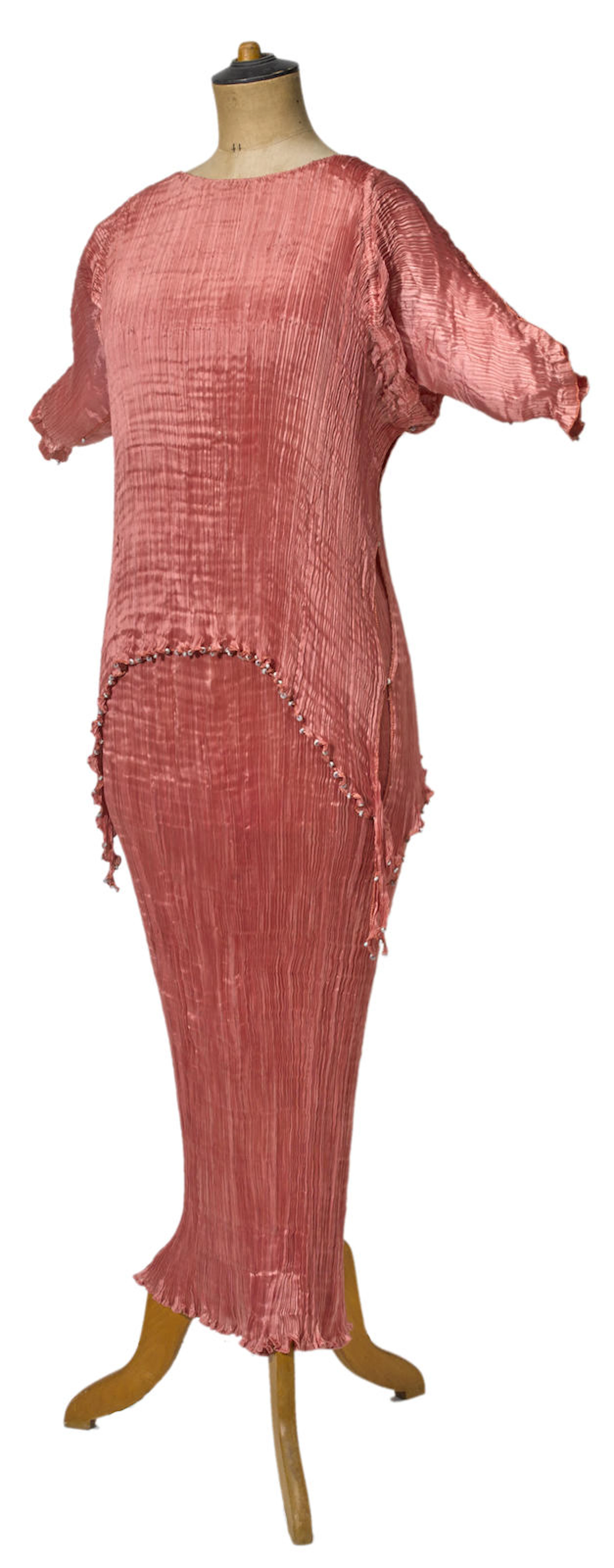 A Mariano Fortuny silk 'Delphos' dress first quarter 20th century