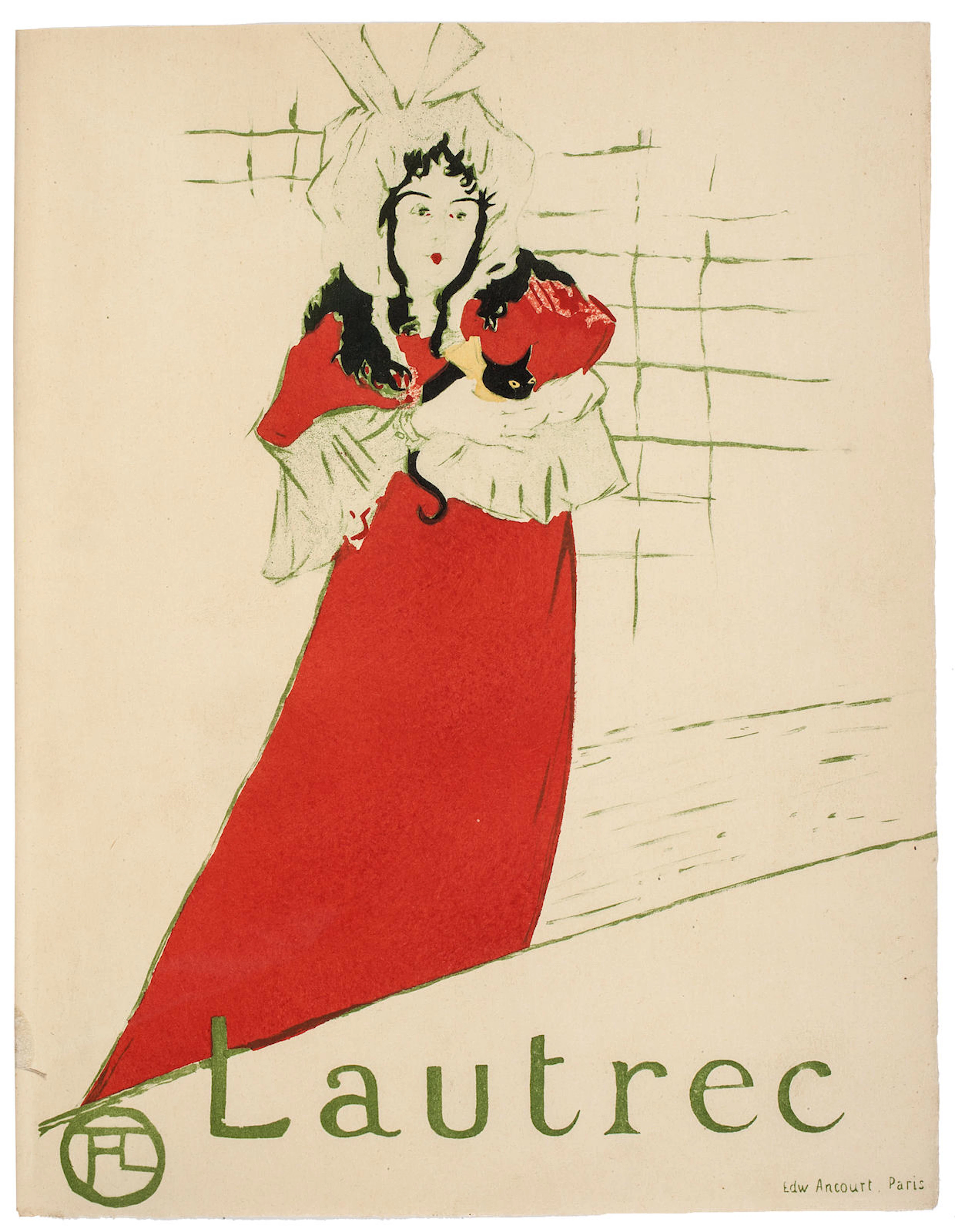 TOULOUSE-LAUTREC, HENRI DE. French, 1864-1901. JOYANT, MAURICE. Henri de Toulouse-Lautrec 1864-1901. Peintre. Dessins - Estampes - Affiches. Paris: H. Floury, 1926-27.