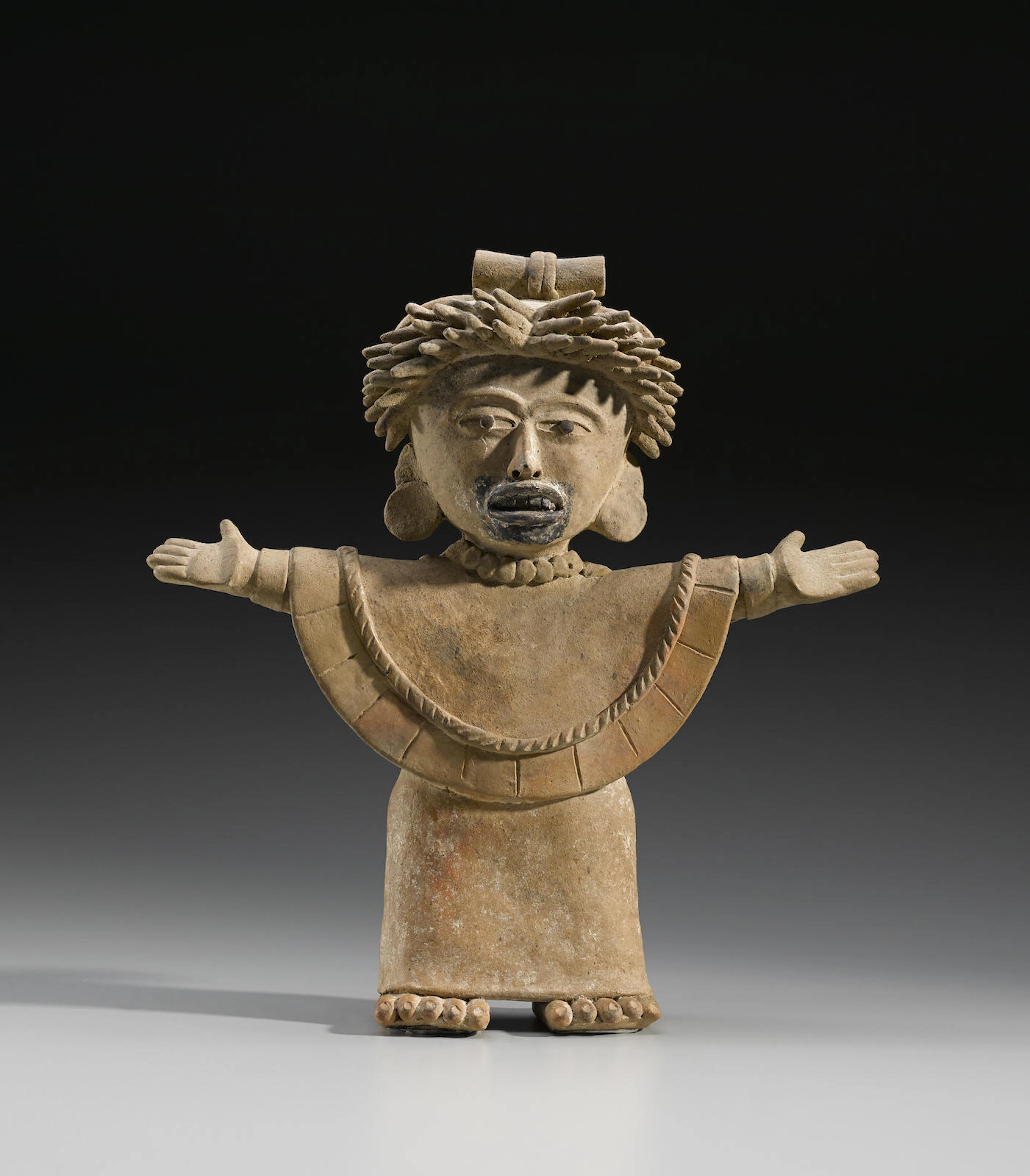 Veracruz Standing Priest, Middle Classic, ca. A.D. 400-700
