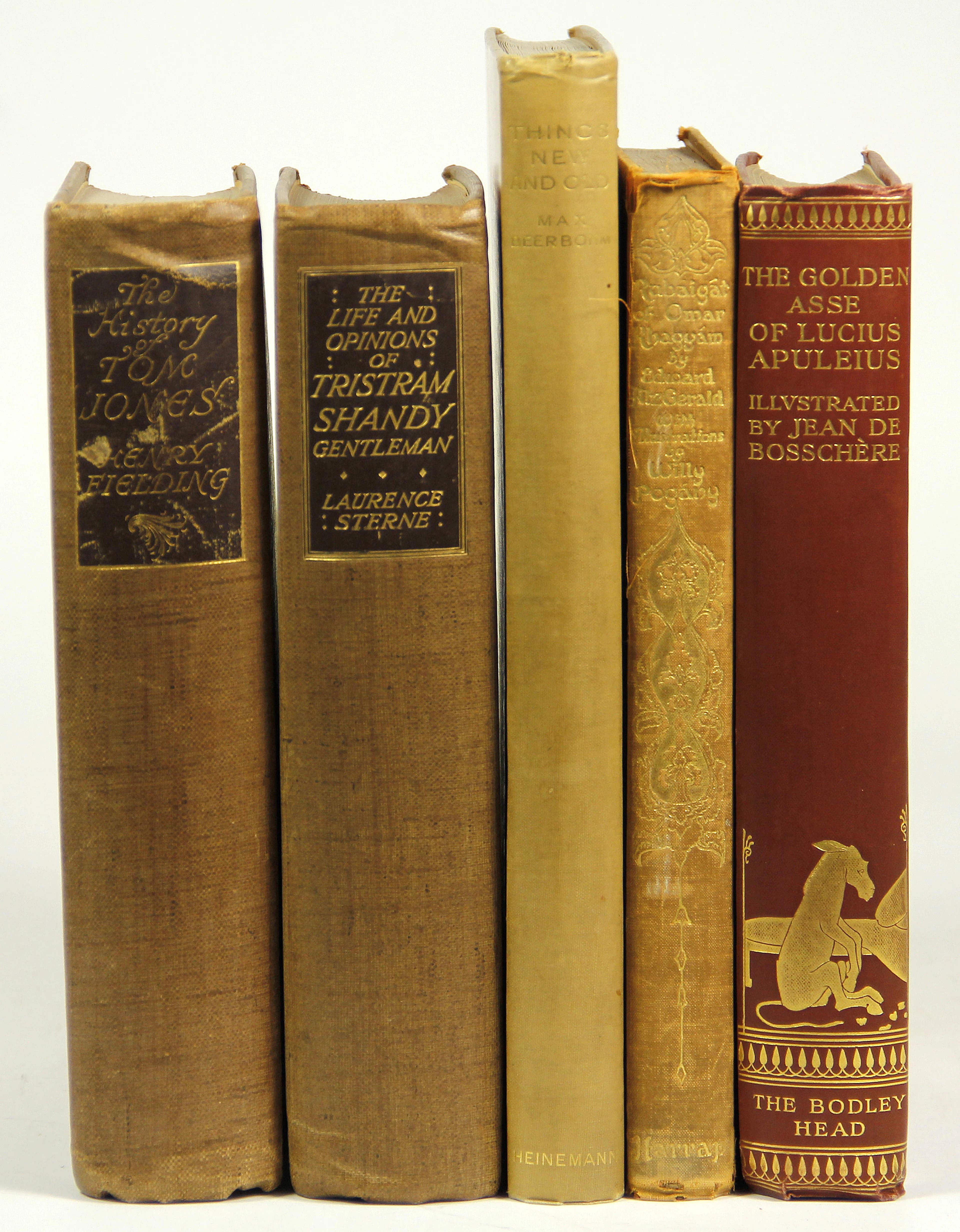 ILLUSTRATED BOOKS. 5 titles including: