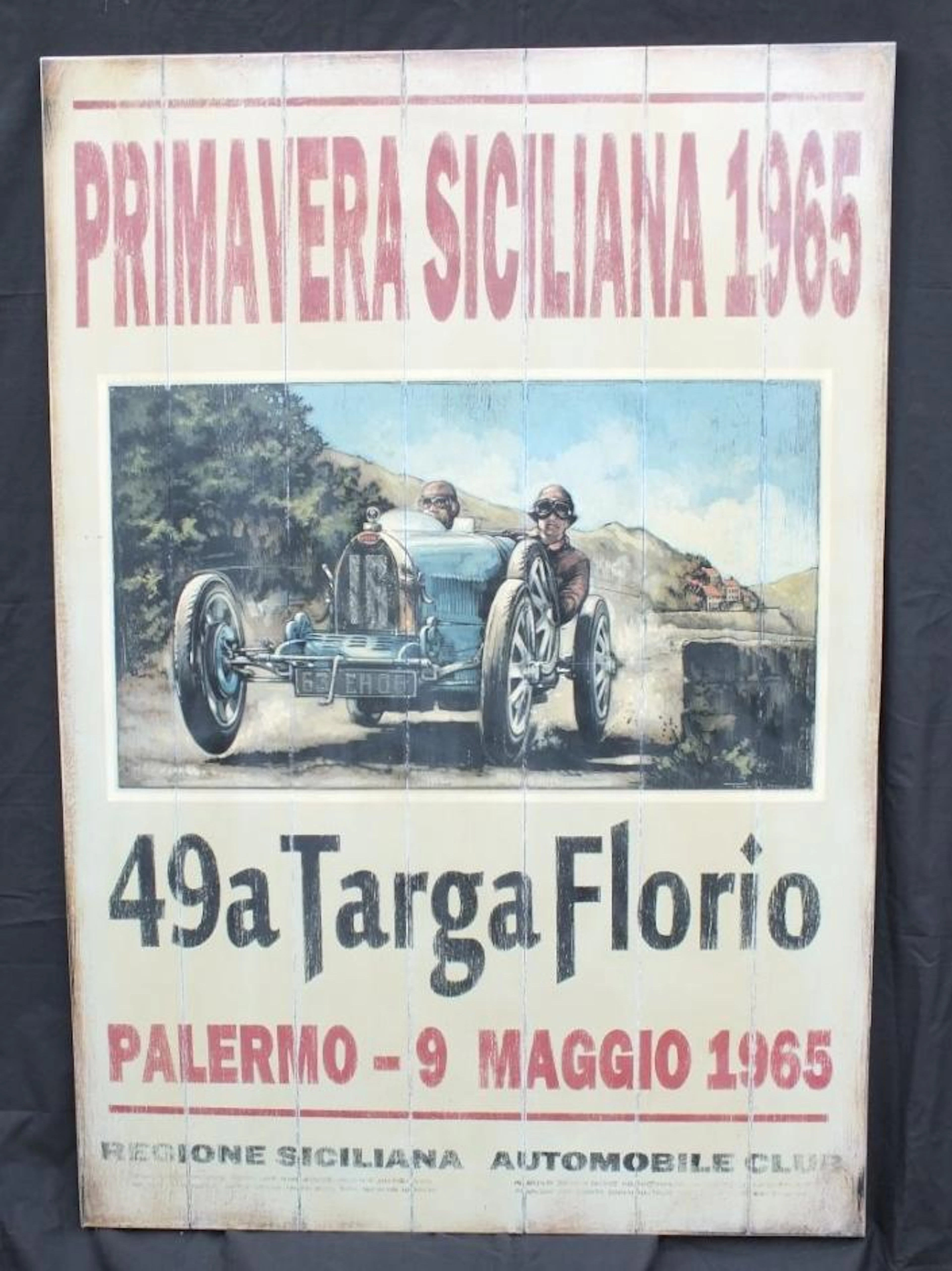 Tony Upson, '49a Targa Florio 1965',