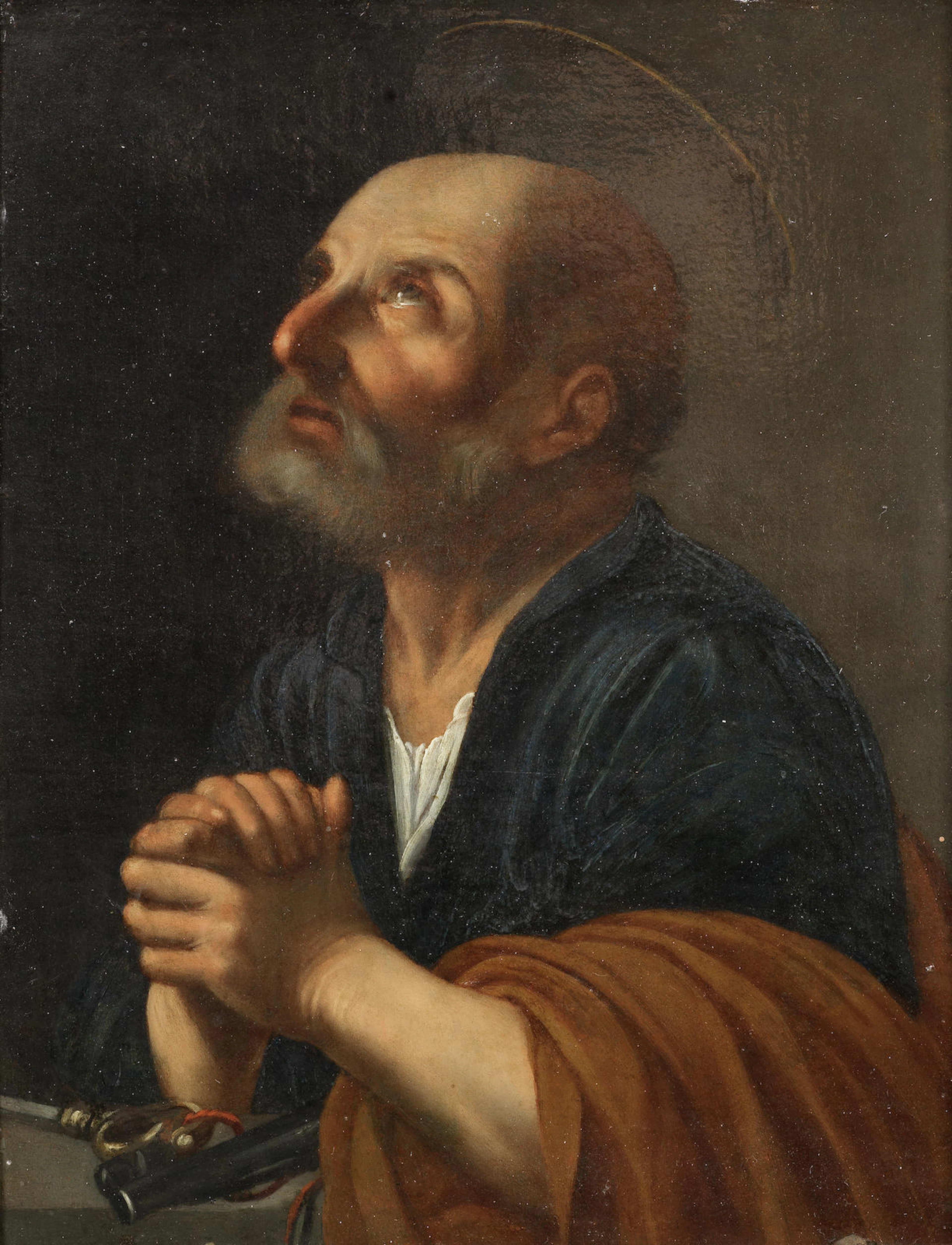 Saint Peter in prayer