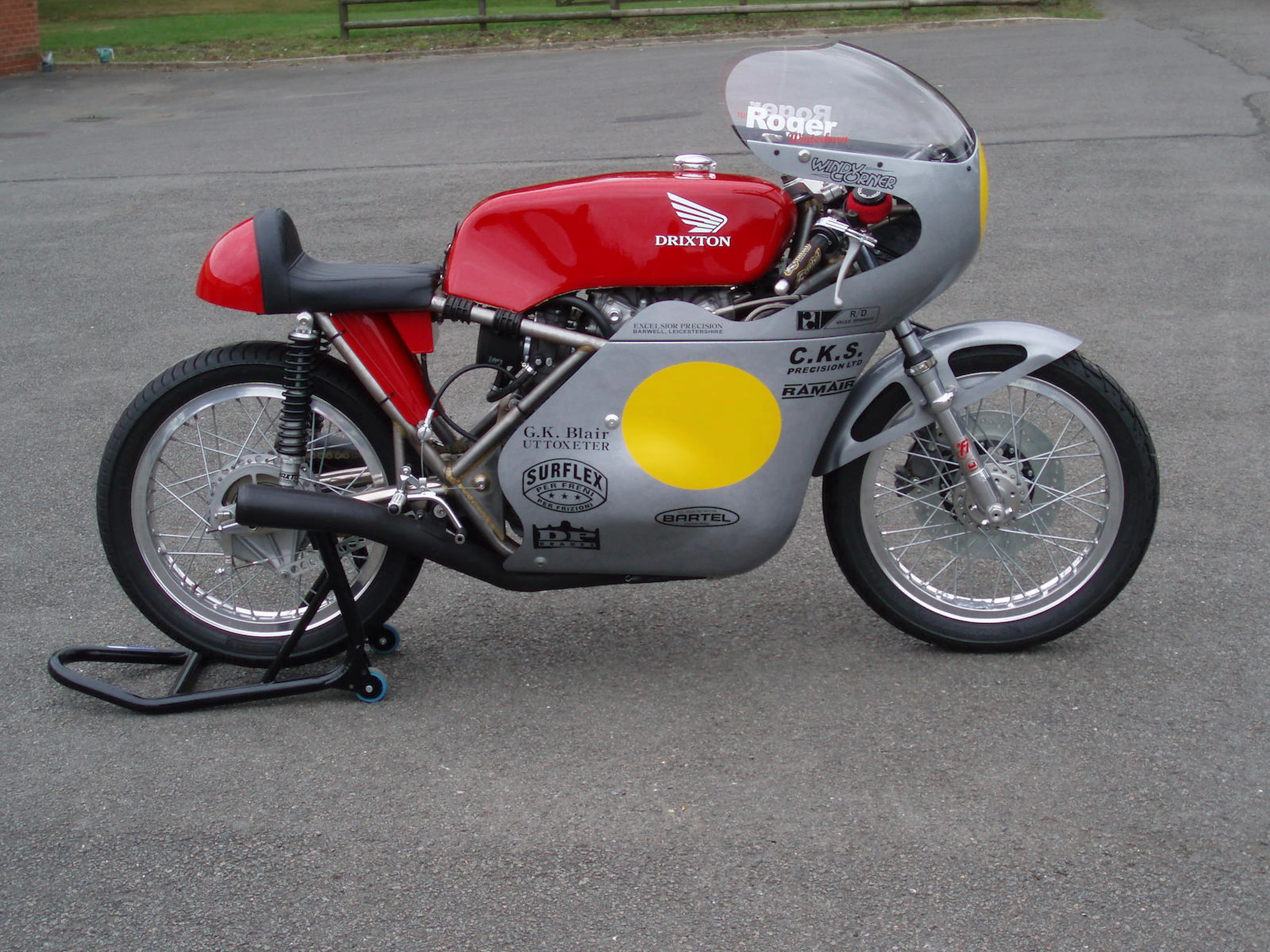 2008 Drixton-Honda 499cc Racing Motorcycle Engine no. CL450E-4116875