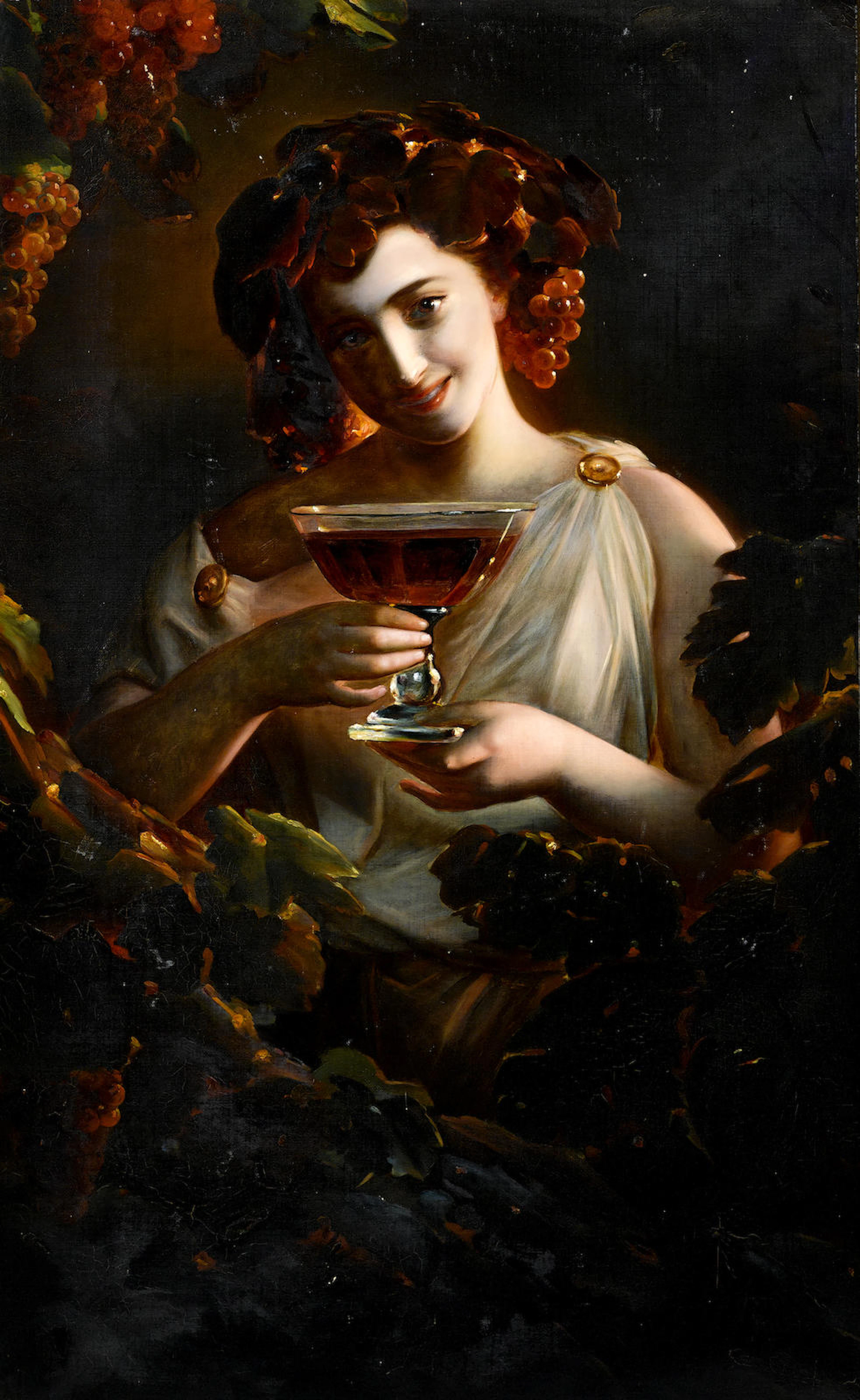The grape girl