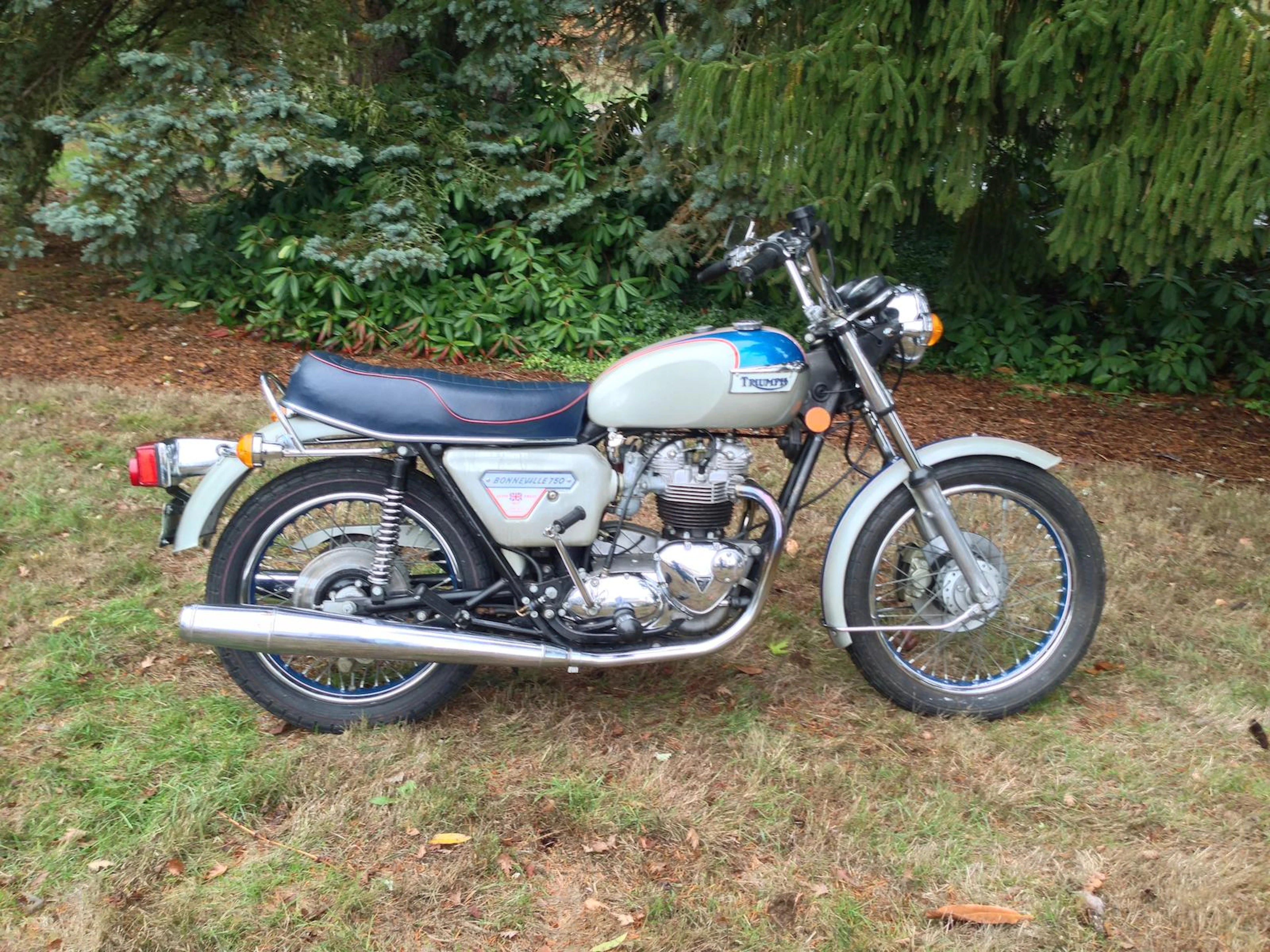 1977 Triumph T140 Bonneville Silver Jubilee Limited Edition Frame no. T140VEP83134J