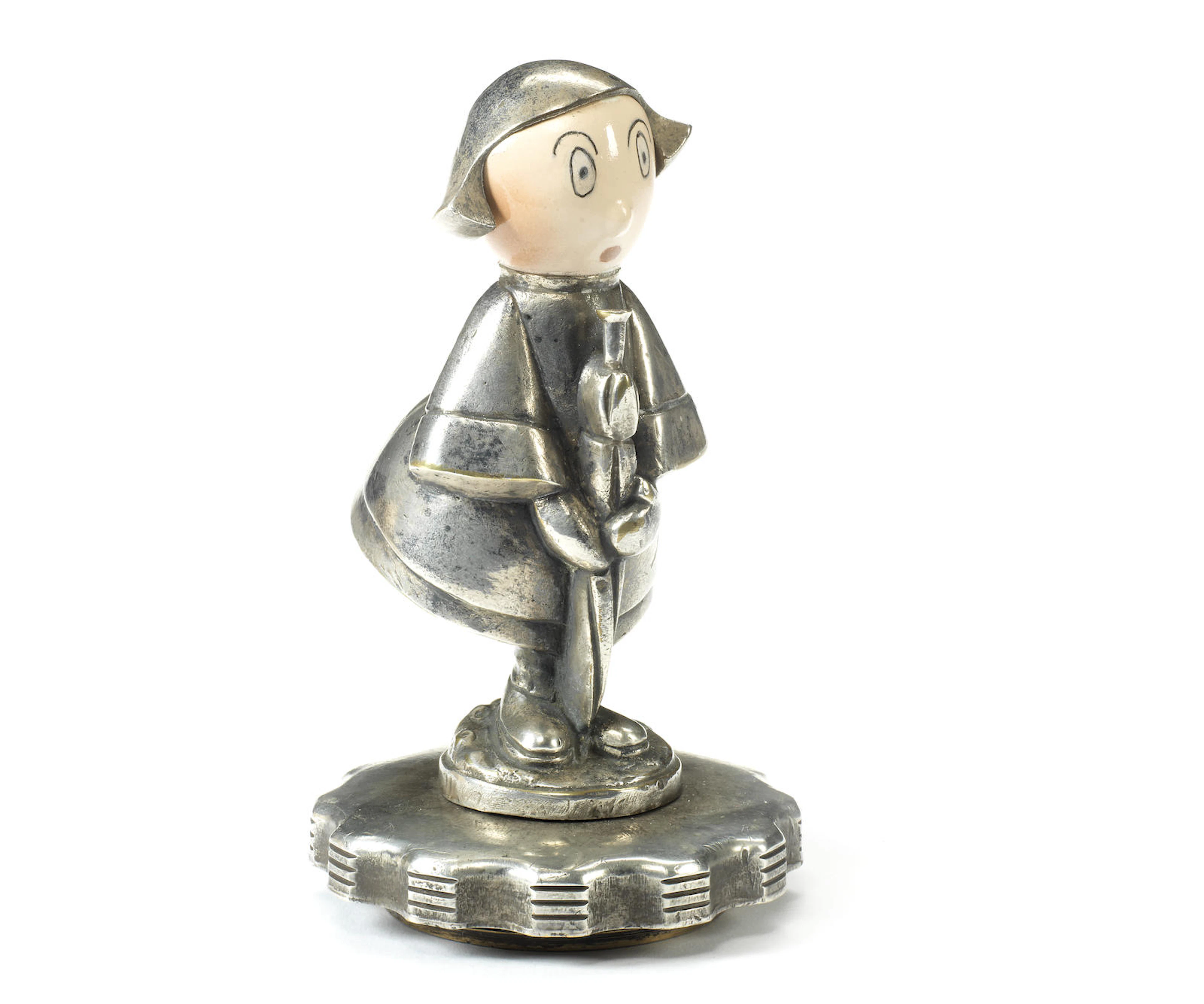 Rare mascotte « Bécassine » par Joseph Porphyre Pinchon, fabrication française, vers 1920,