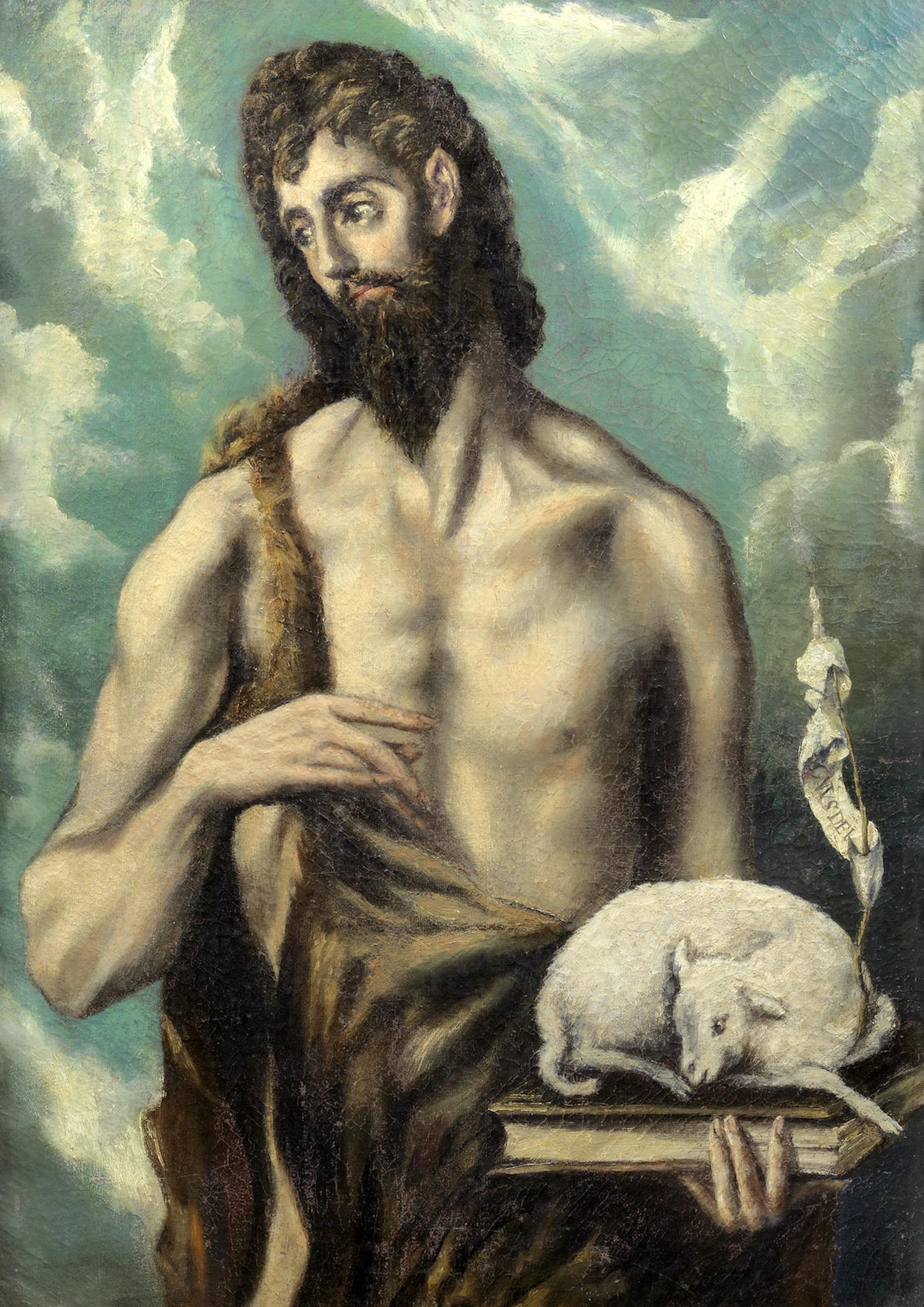 After Domenikos Theotokopoulos, called El Greco 20th century Saint John the Baptist