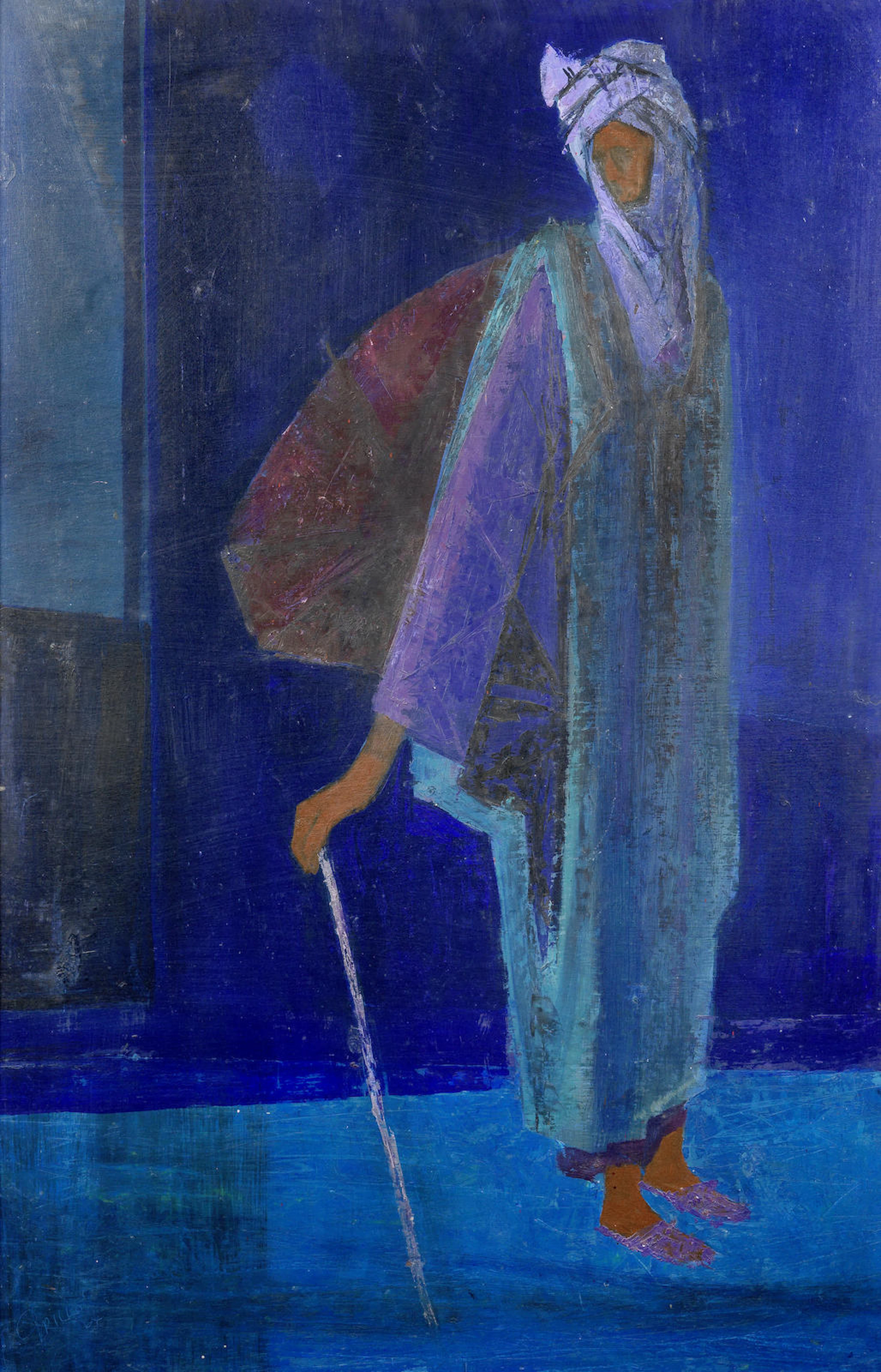 Yusuf Adebayo Cameron Grillo (Nigerian, born 1934) 'Hausa charms vendor'