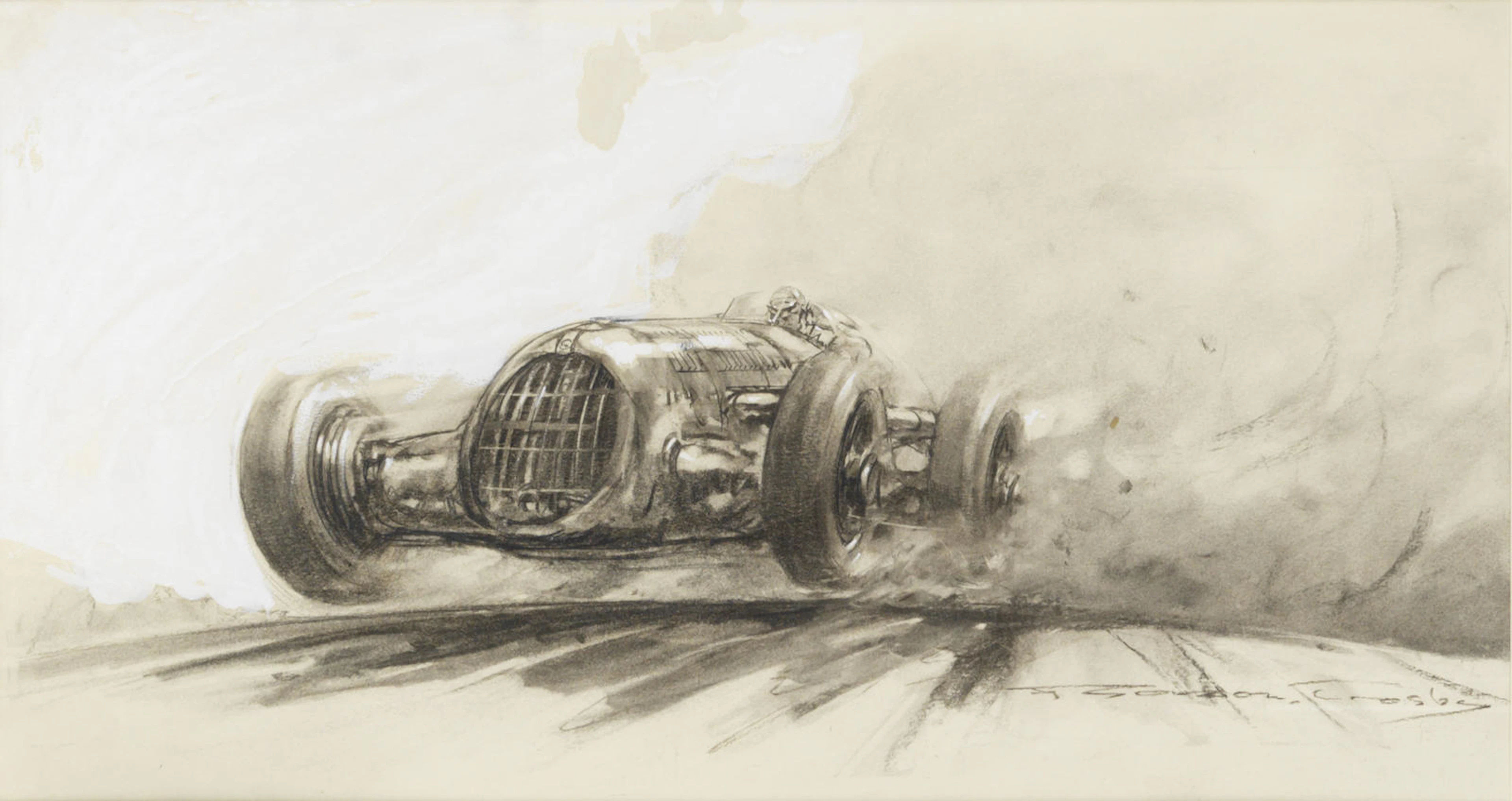 Frederick Gordon Crosby (1885-1943), 'Full Throttle',