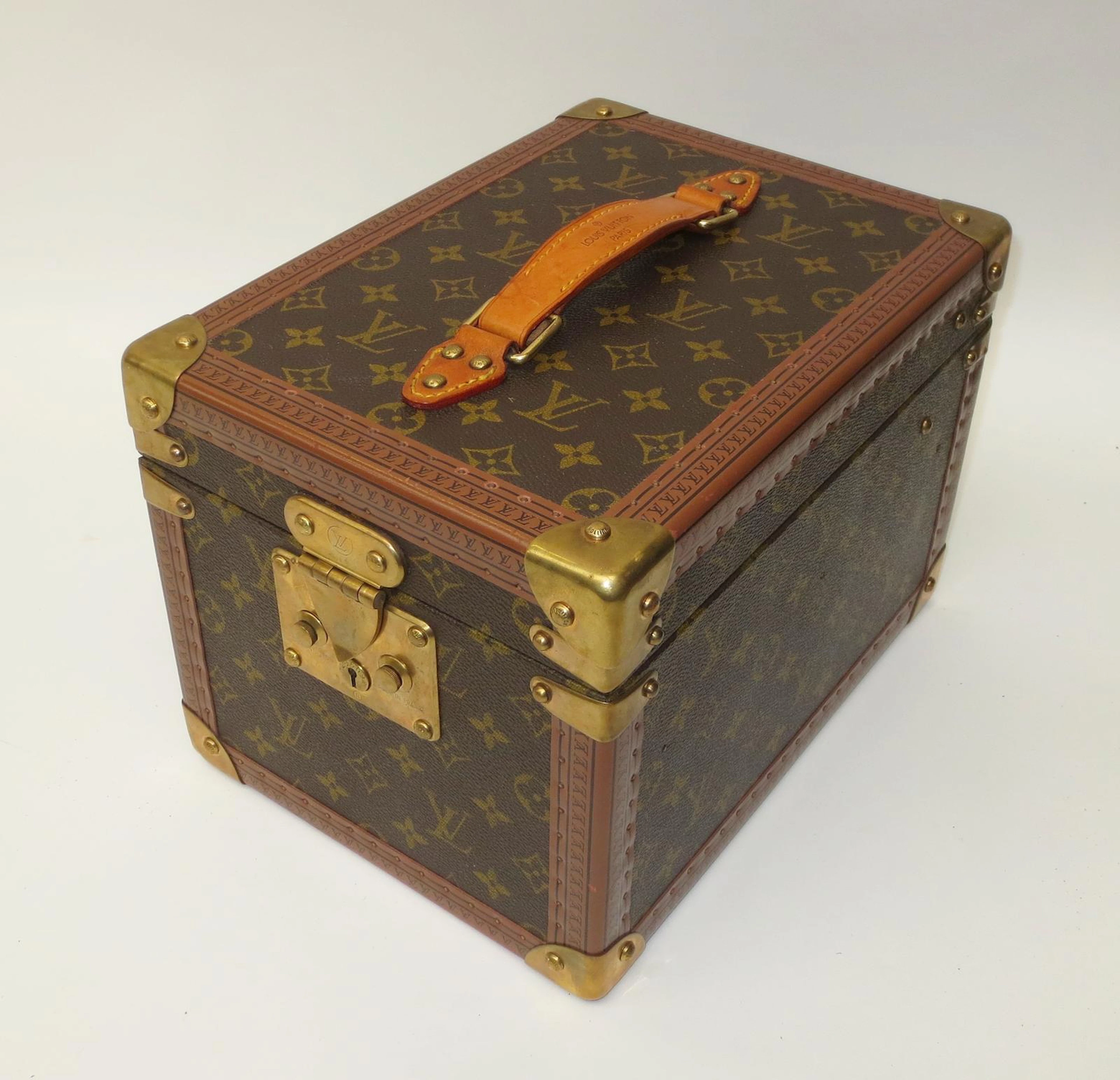 A Louis Vuitton vanity case, circa 1980,