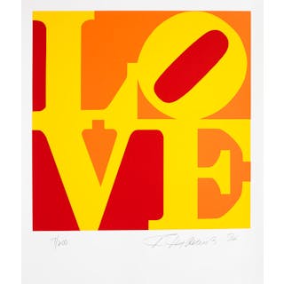 Robert Indiana (1928-2018) The Book of Love The complete...