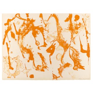 Lee Krasner (1911-1984); Gold Stone, from Primary Series;