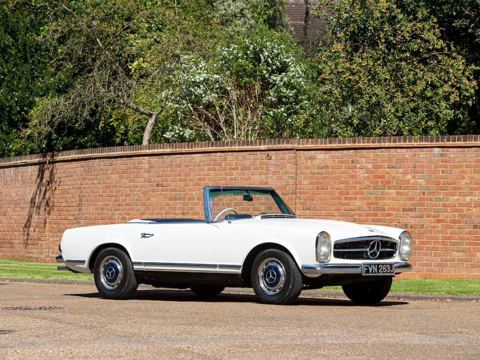 1971 Mercedes-Benz 280 SL Convertible with Hardtop Chassis no. 113044 ...