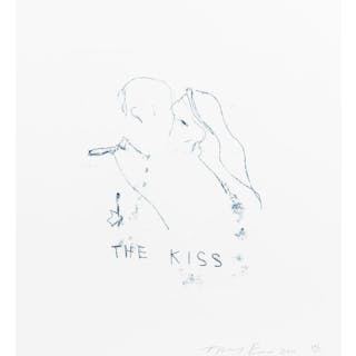 Tracey Emin (British, born 1963) The Kiss Polymer gravure, 2011, on