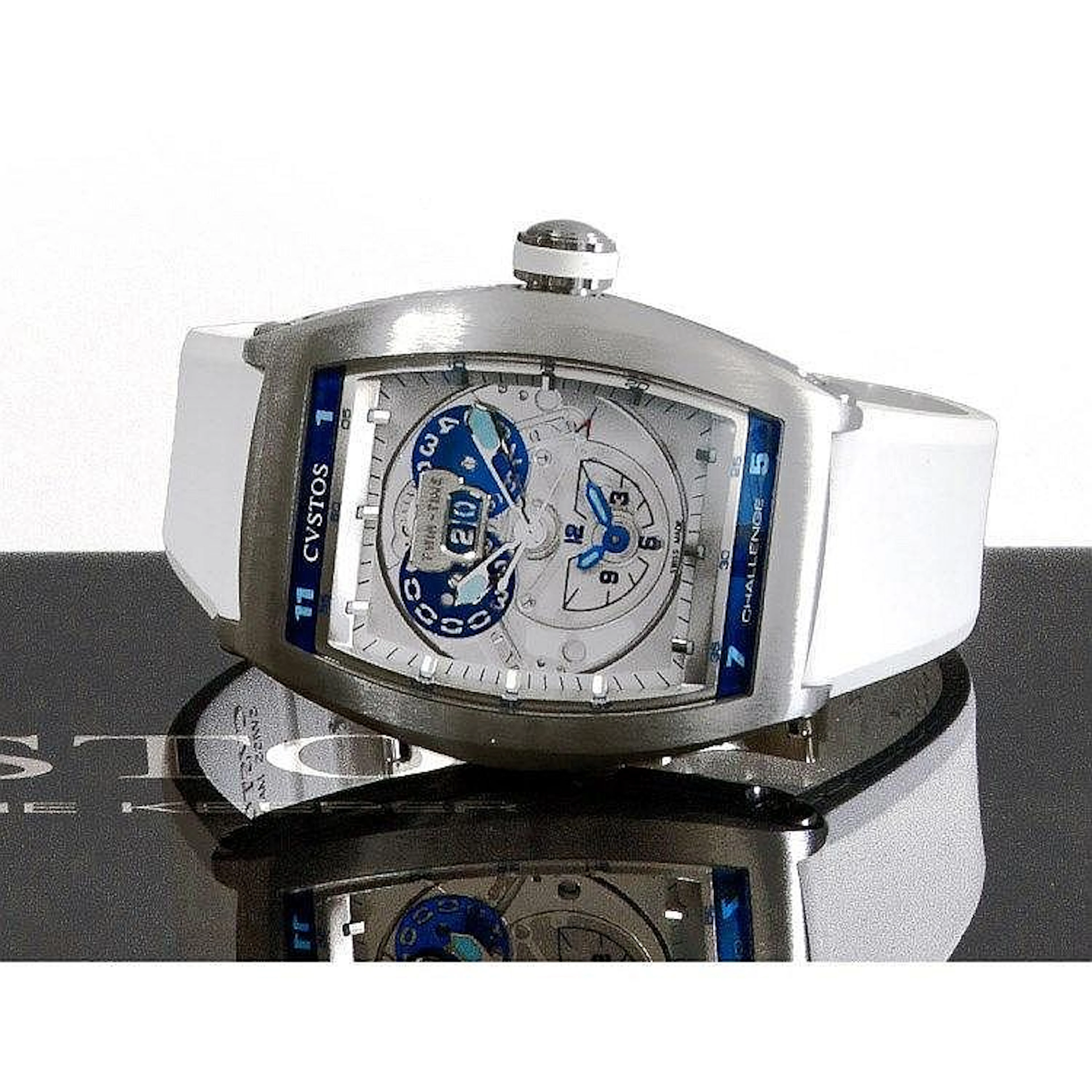 Cvstos, Challenge Twin-time Automatic Azur, Edition limitée n° 6/12, vers 2