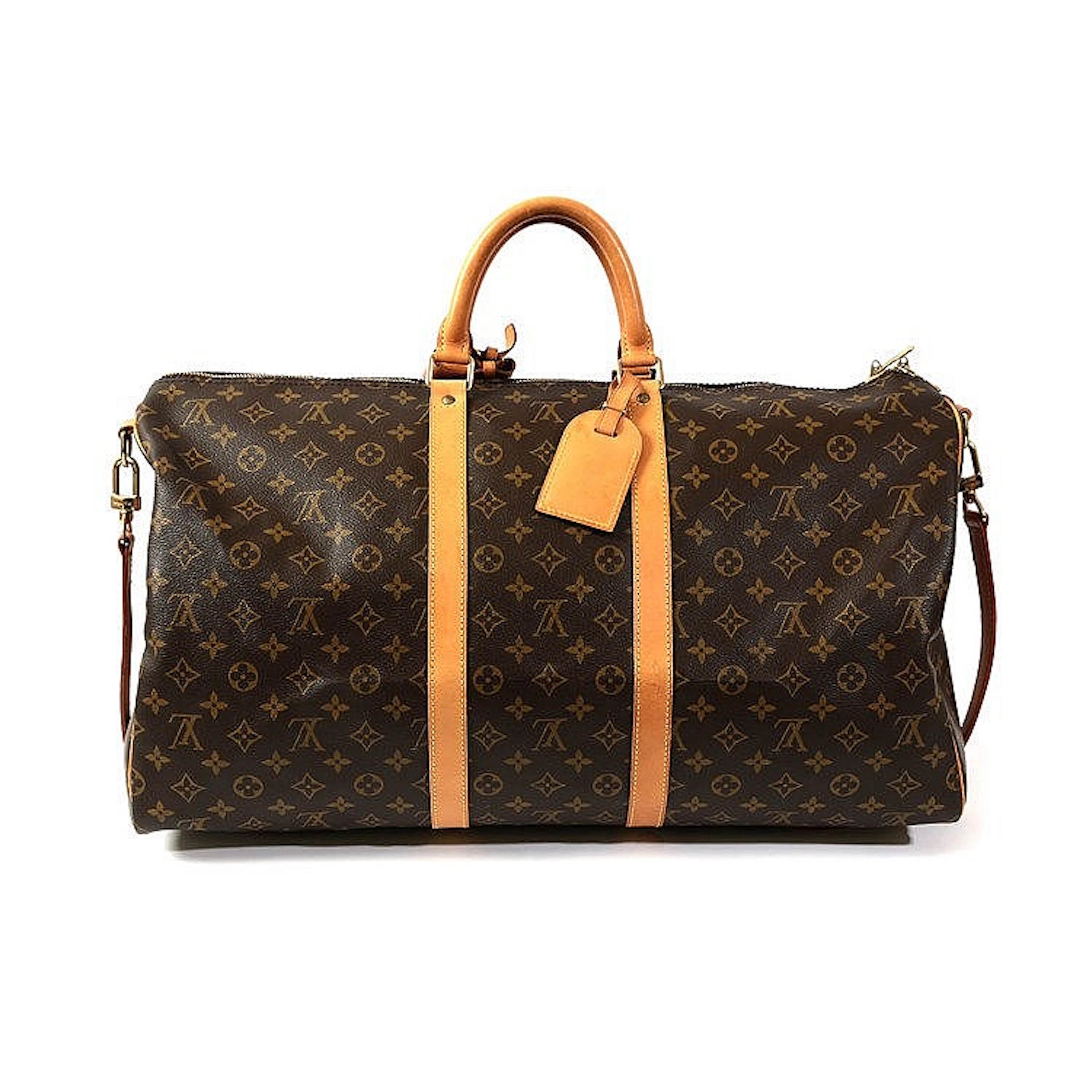 LOUIS VUITTON, Keepall Bandoulière, 55 cm, vers 2015.