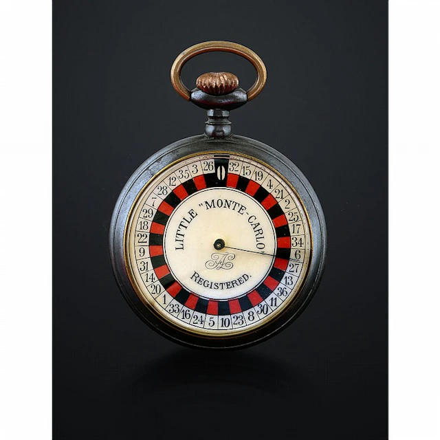 Monte-Carlo, Roulette "Little Monte-Carlo Registered", modèle déposé, breve