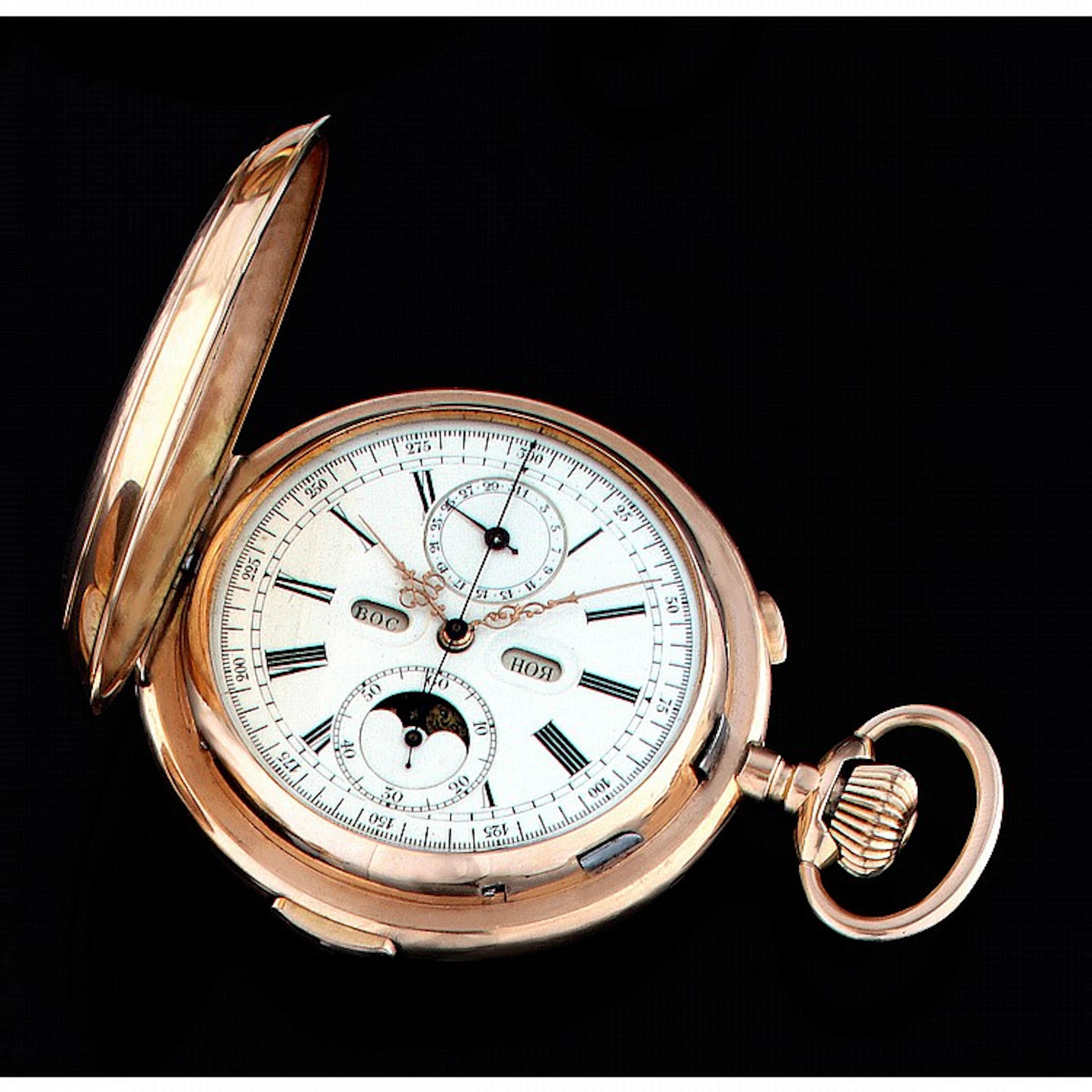 Invicta, pour le marché russe, n° 82187, vers 1910.Une montre de gousset