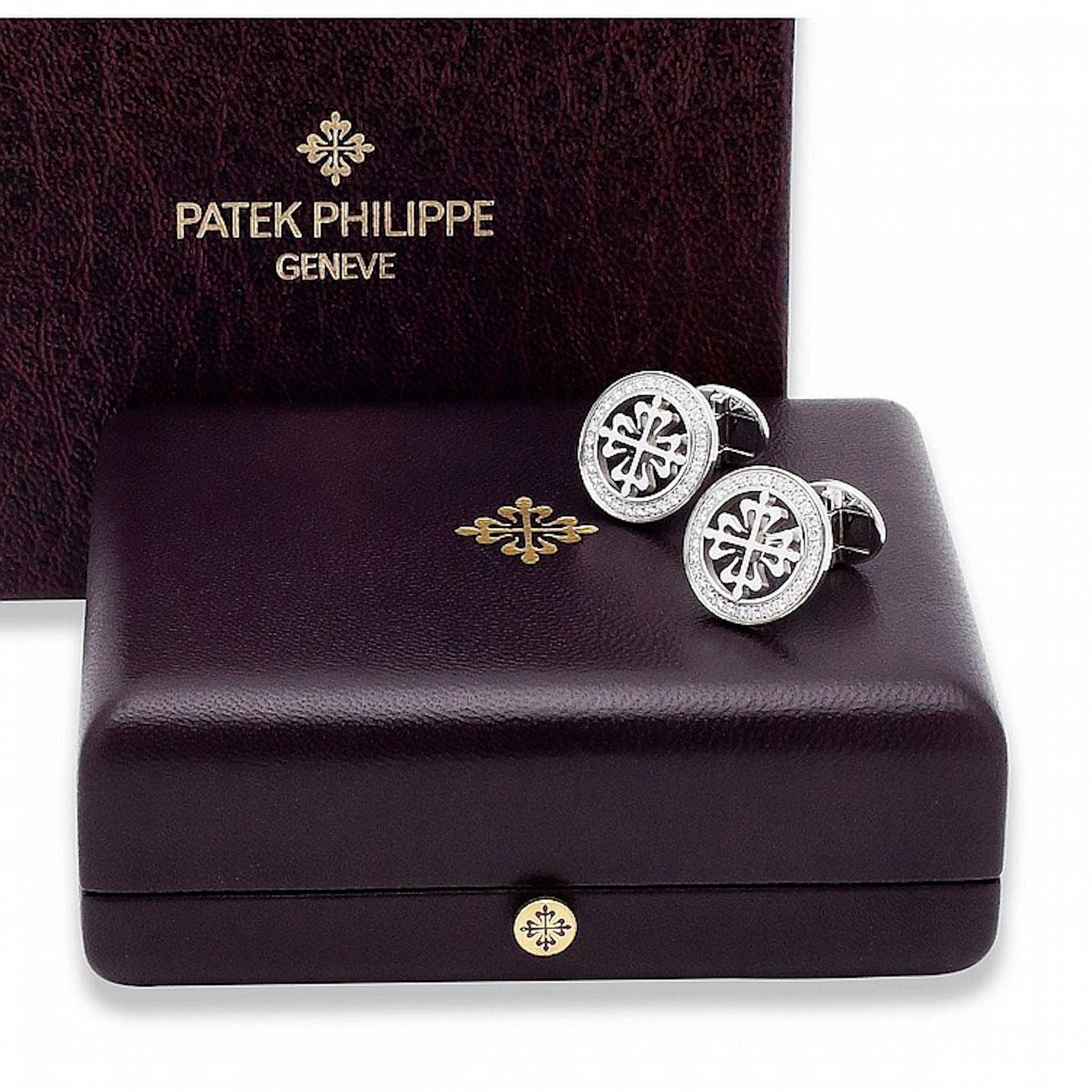 Patek Philippe, boutons de manchette Calatrava, vers 2018.