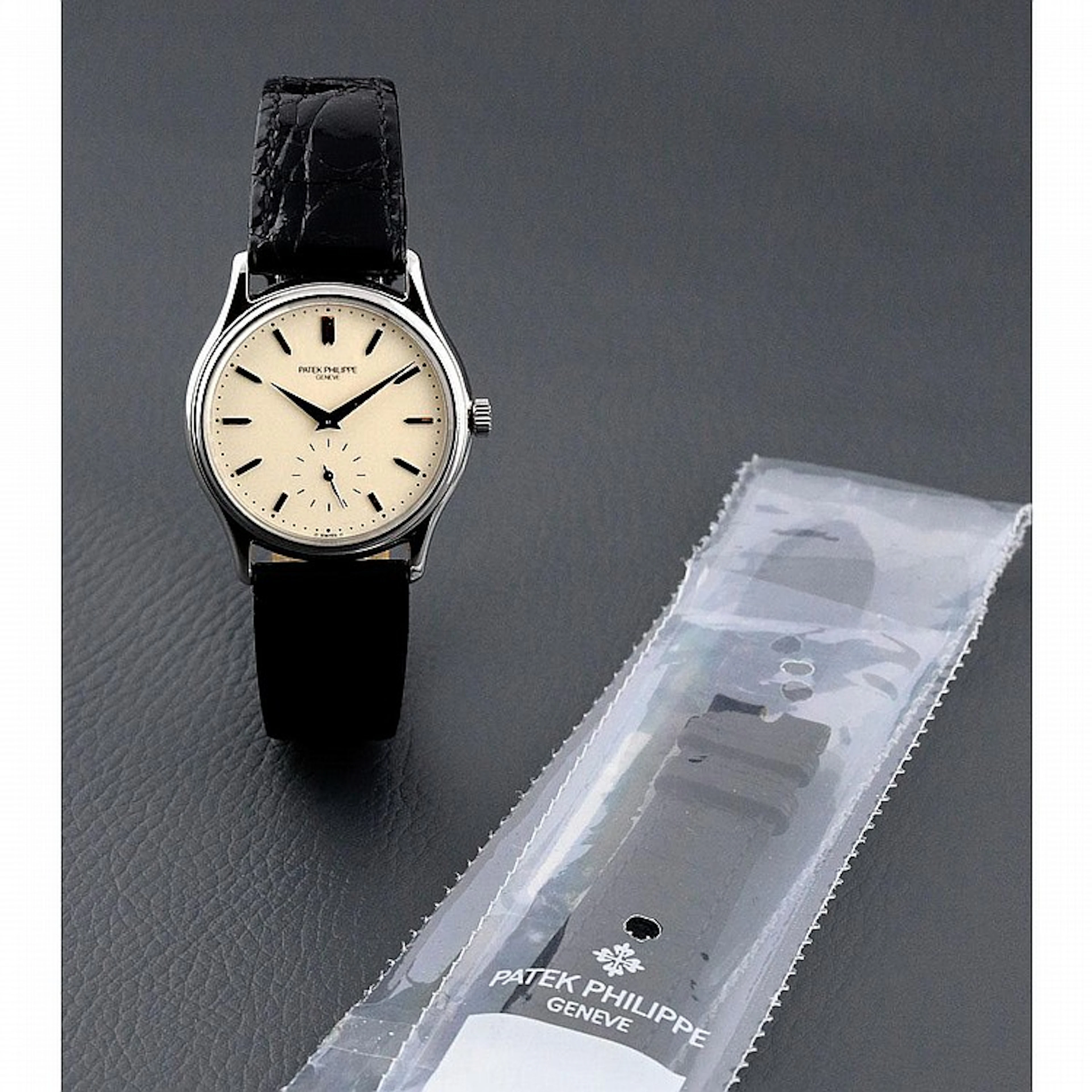 Patek Philippe, Calatrava, Ref. 3923, n° 2836447, édition limitée à 150 exemplaires, 1986.