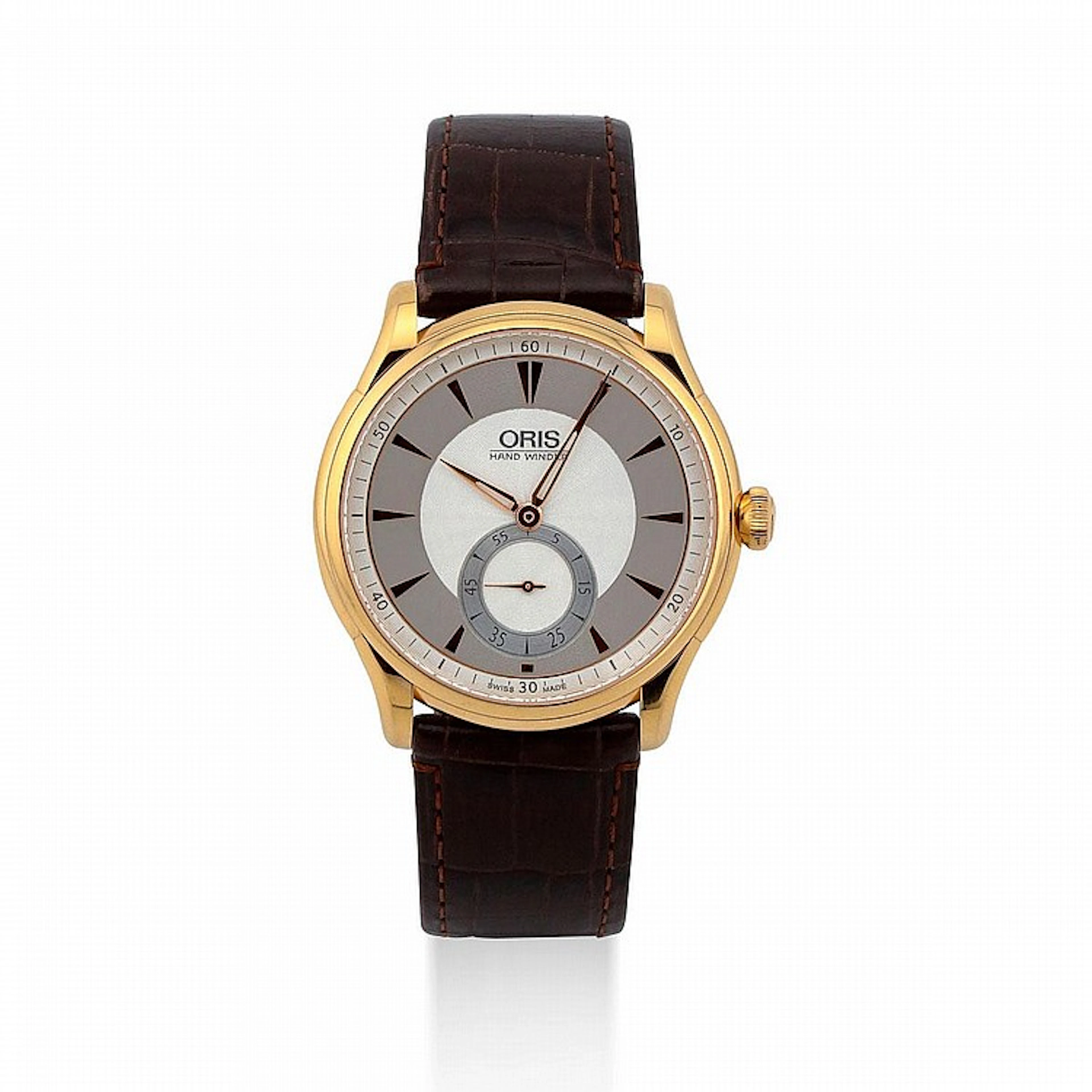 Oris, Ref. 7582, n° 291, vendue le 30 janvier 2008.