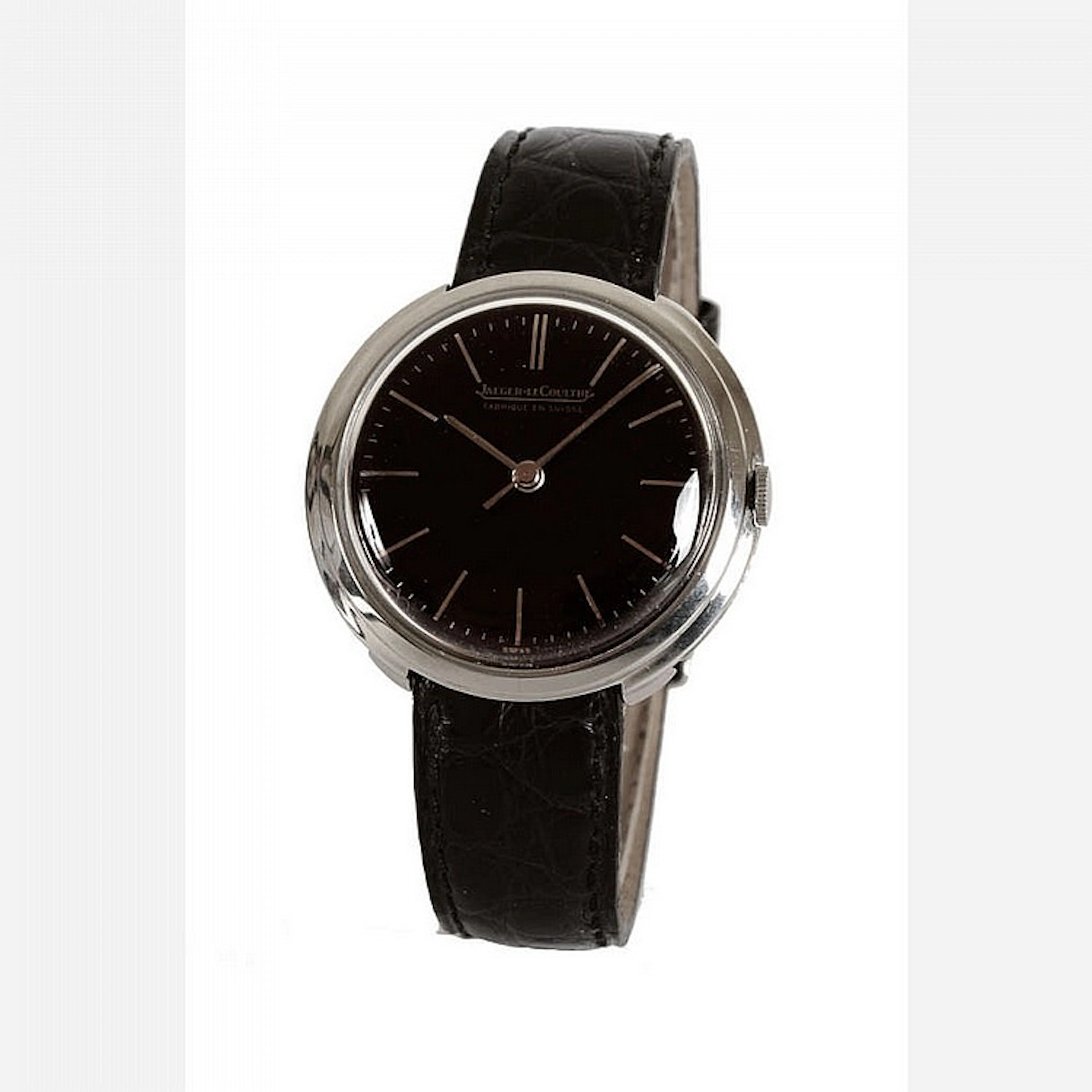 Jaeger-LeCoultre, n° 689400, vers 1970. Une rare montre en acier