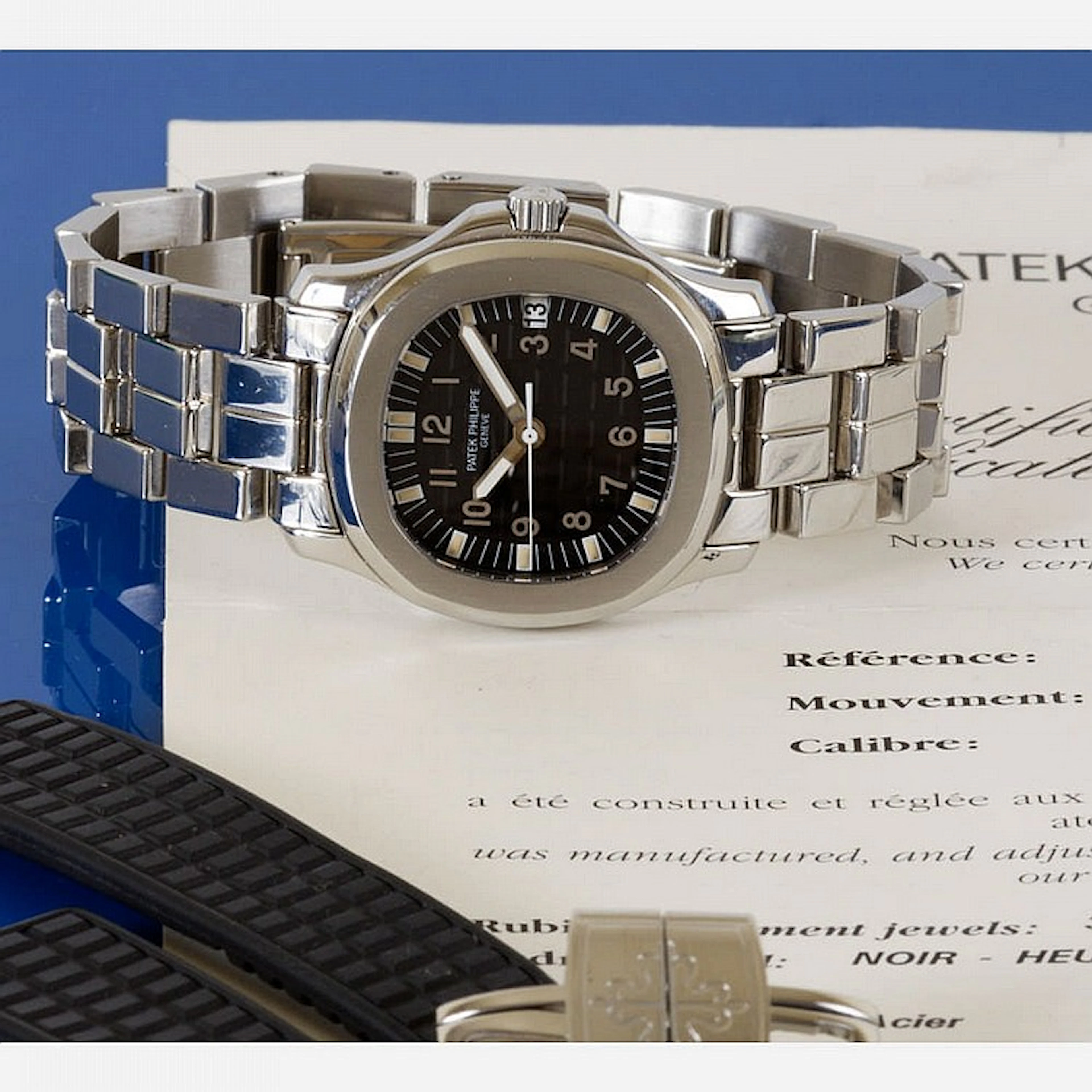 Patek Philippe, Aquanaut, Ref. 5066, Mvt. 3026xxx, garantie datée du 3 févr