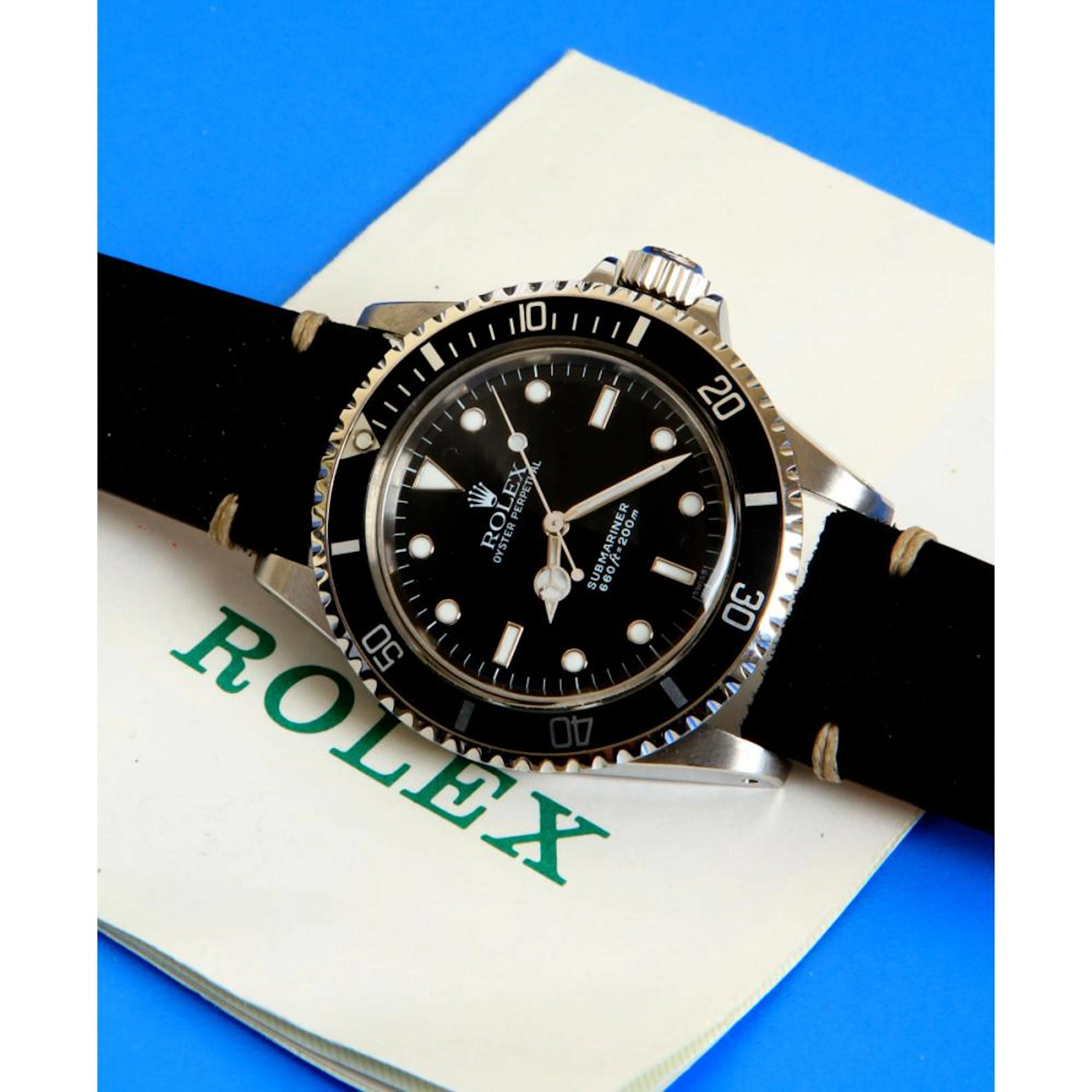 Rolex, Submariner, Ref. 5513, fond 5512, n° 974xxx…