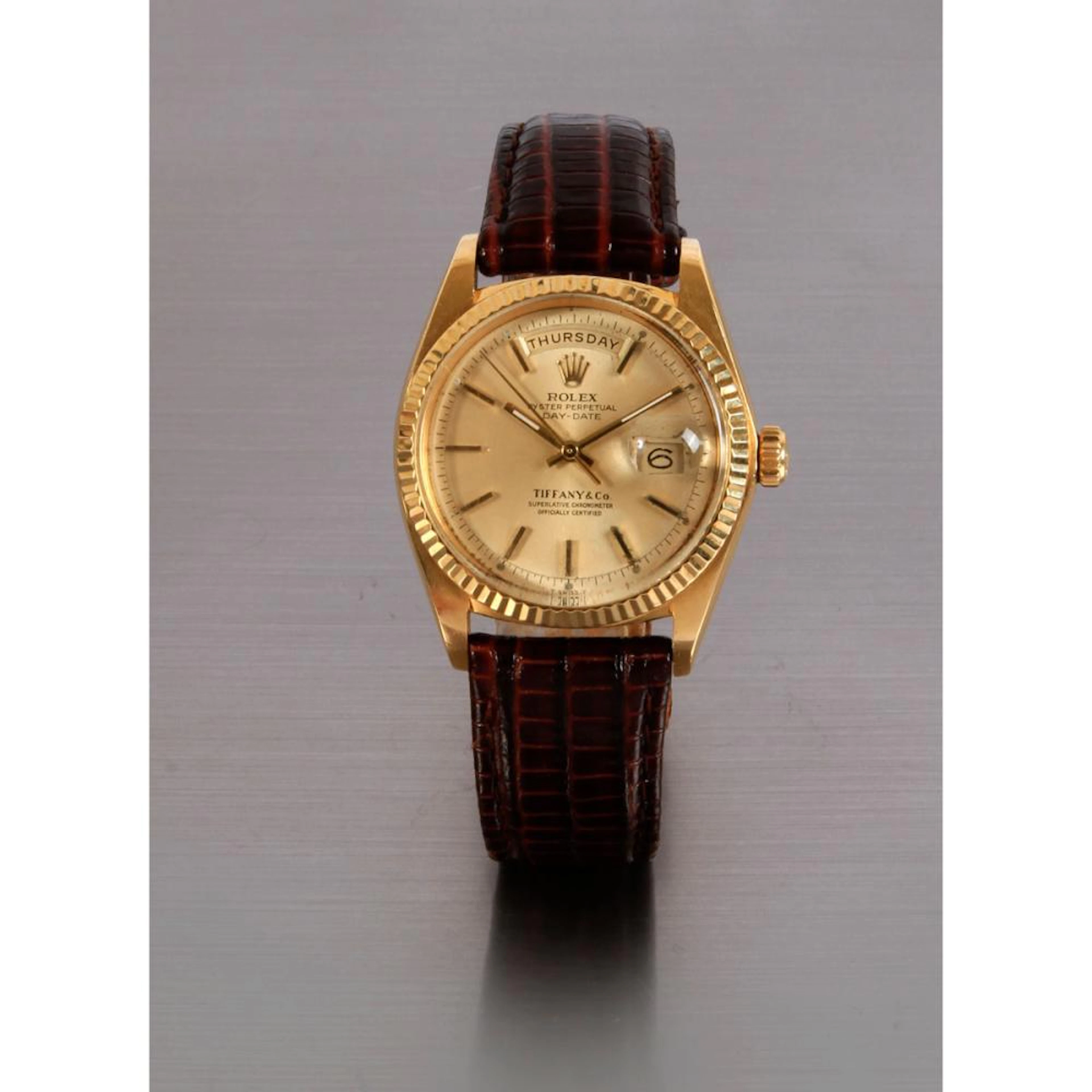 Rolex, Day-Date pour Tiffany, Ref.1803, n° 4209xxx…