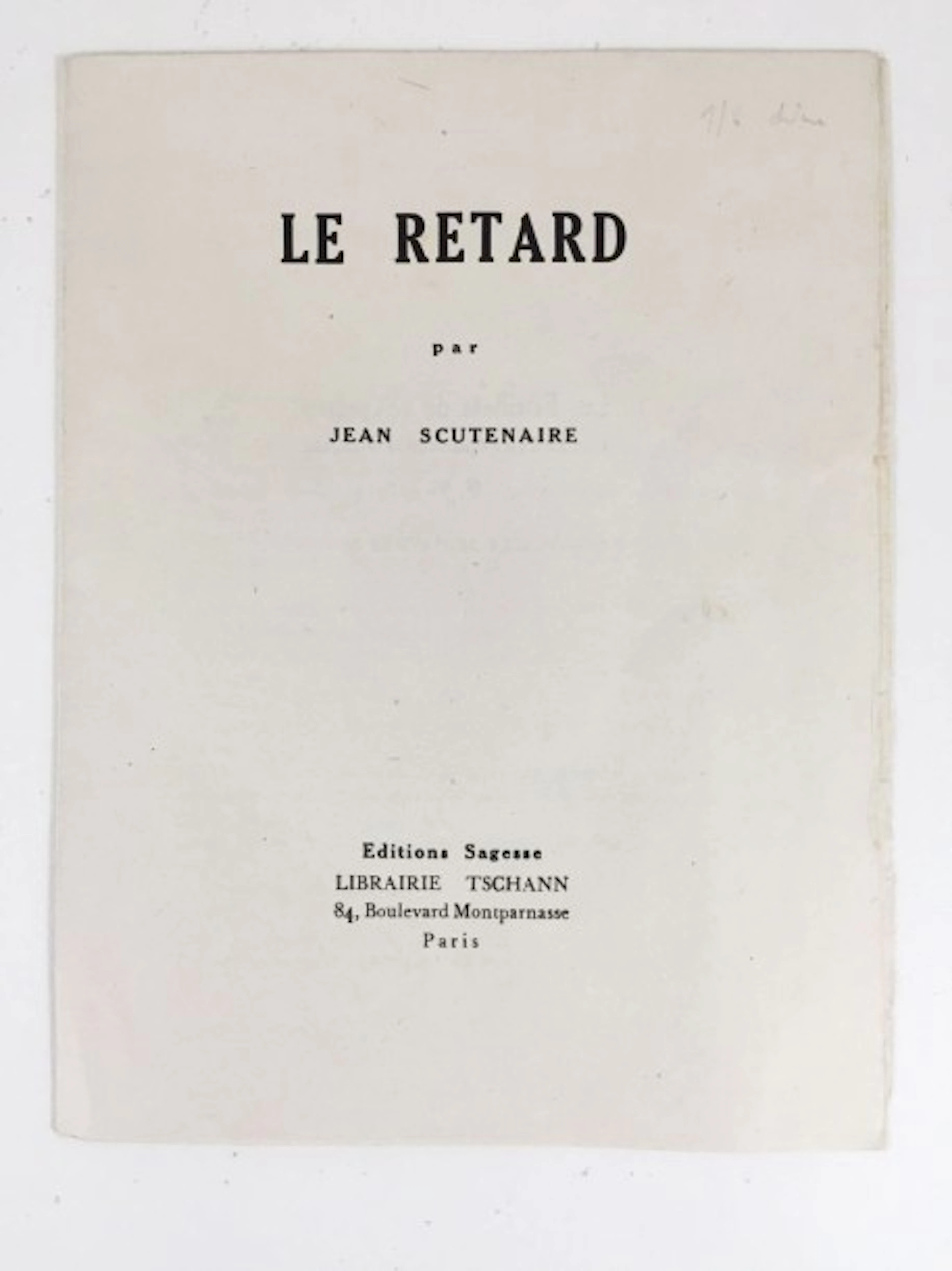SCUTENAIRE (Louis)