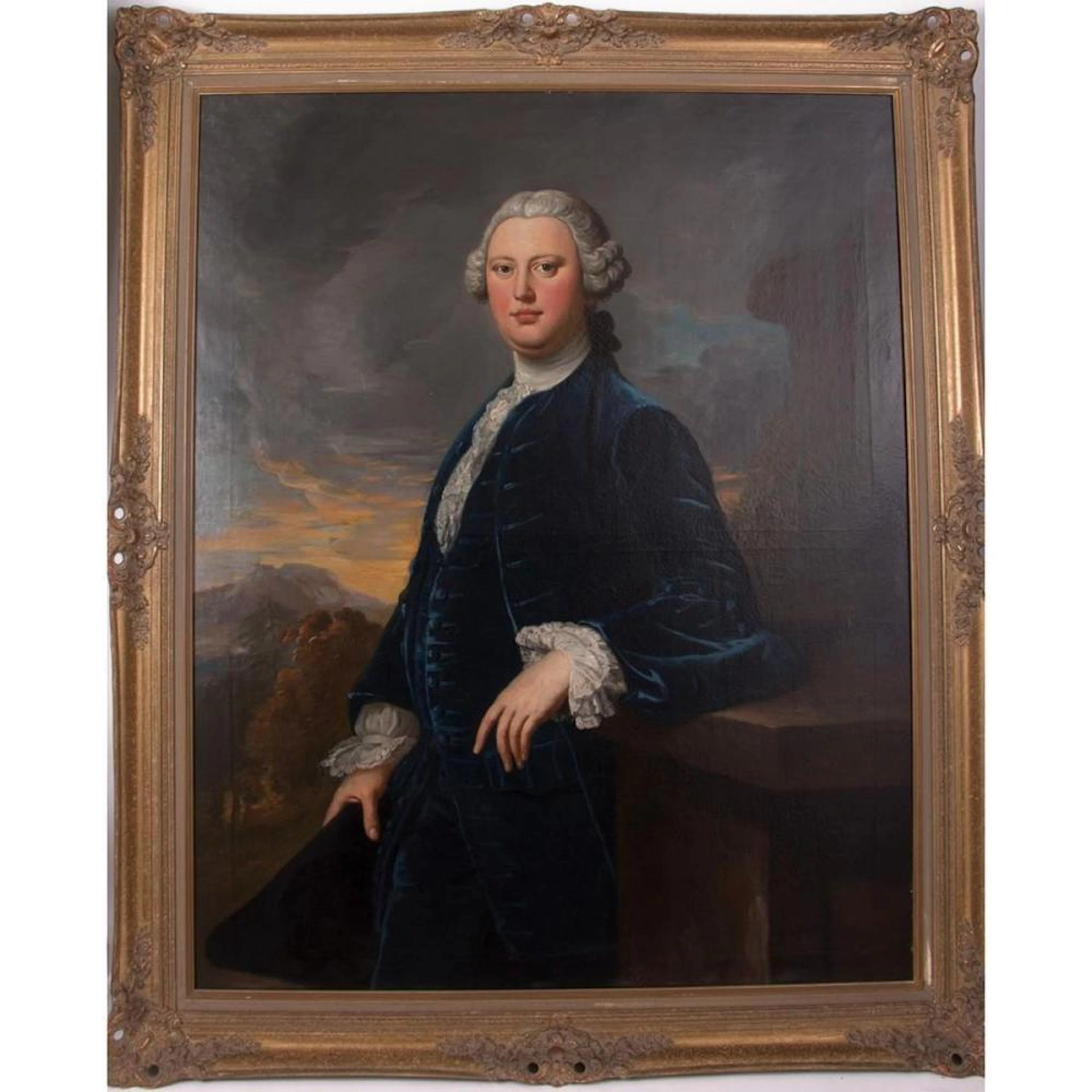 Philippe MERCIER (Attrib.) (1689-1760) Portrait of C. W. Bampfylde.