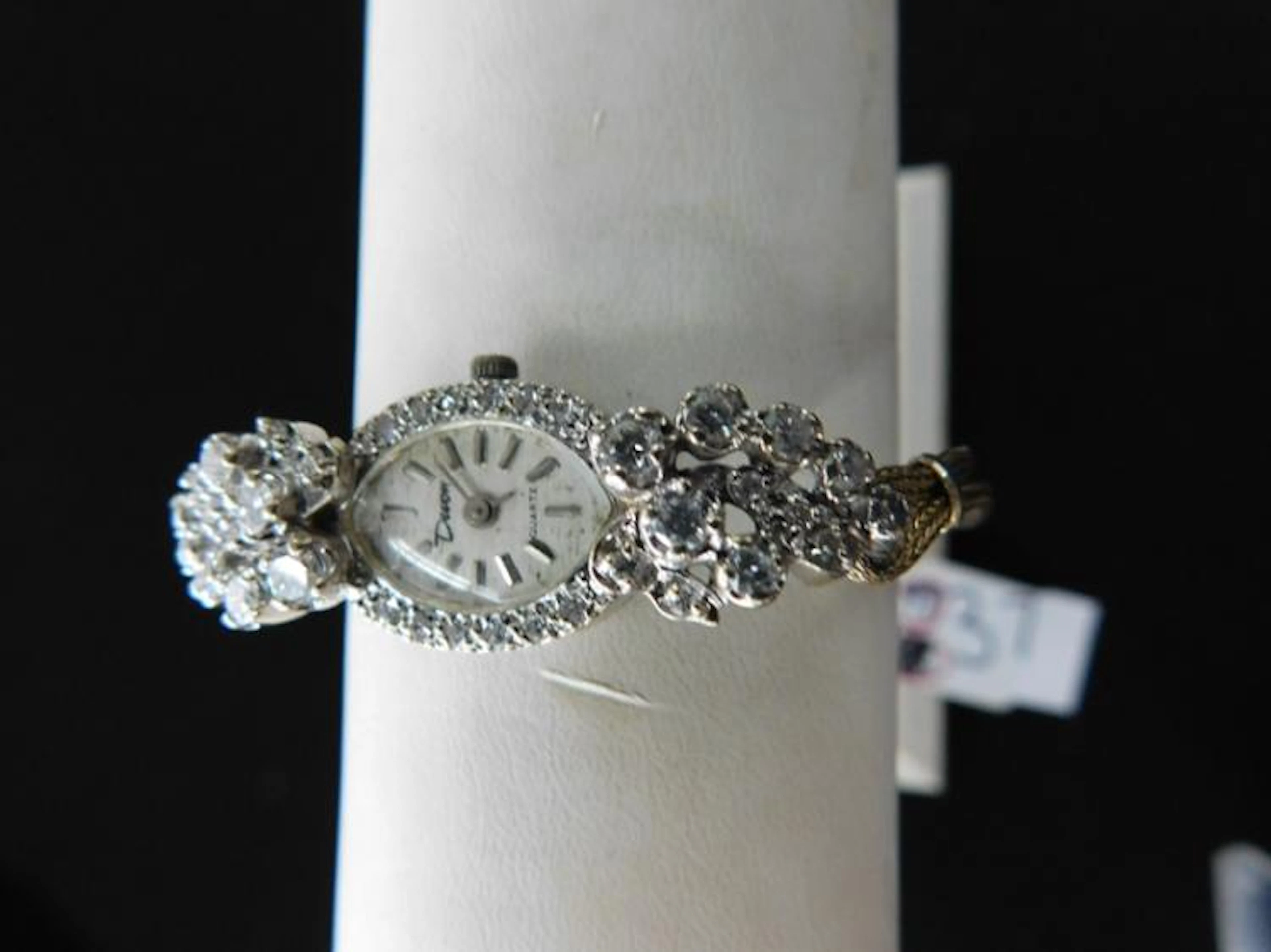 Ladies Gold and Diamond Watch
