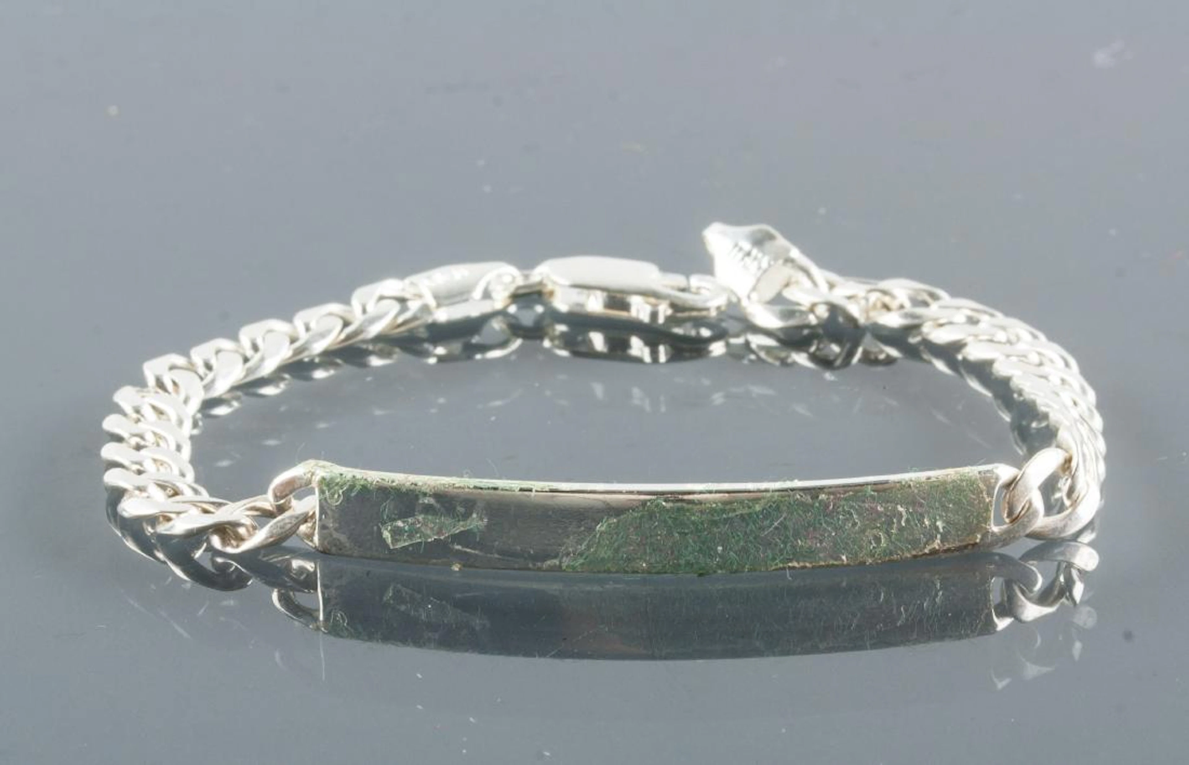 Sterling Silver Medical Alert Bracelet RV $300