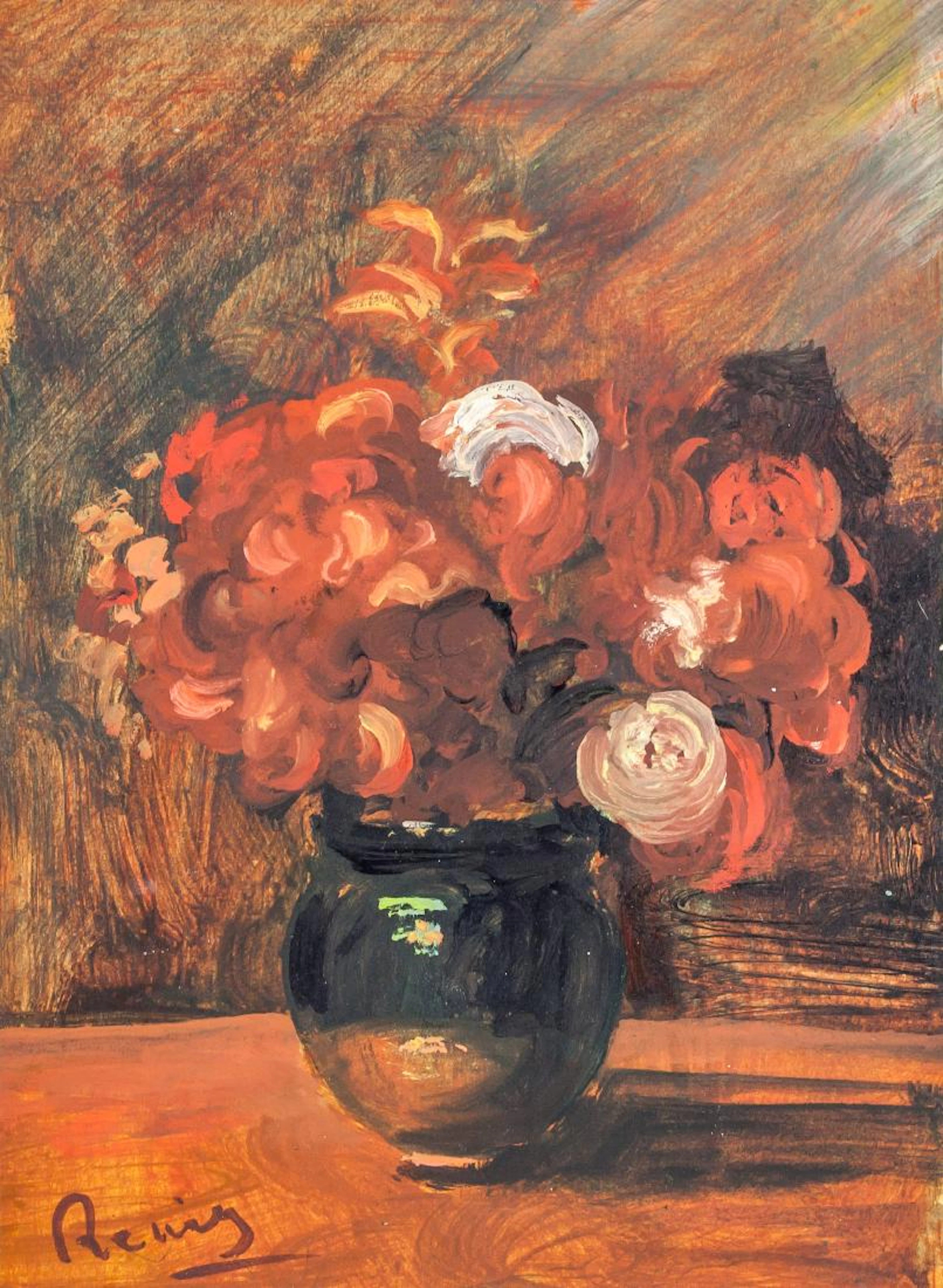 PIERRE-AUGUSTE RENOIR French 1841-1919 Tempera Oil