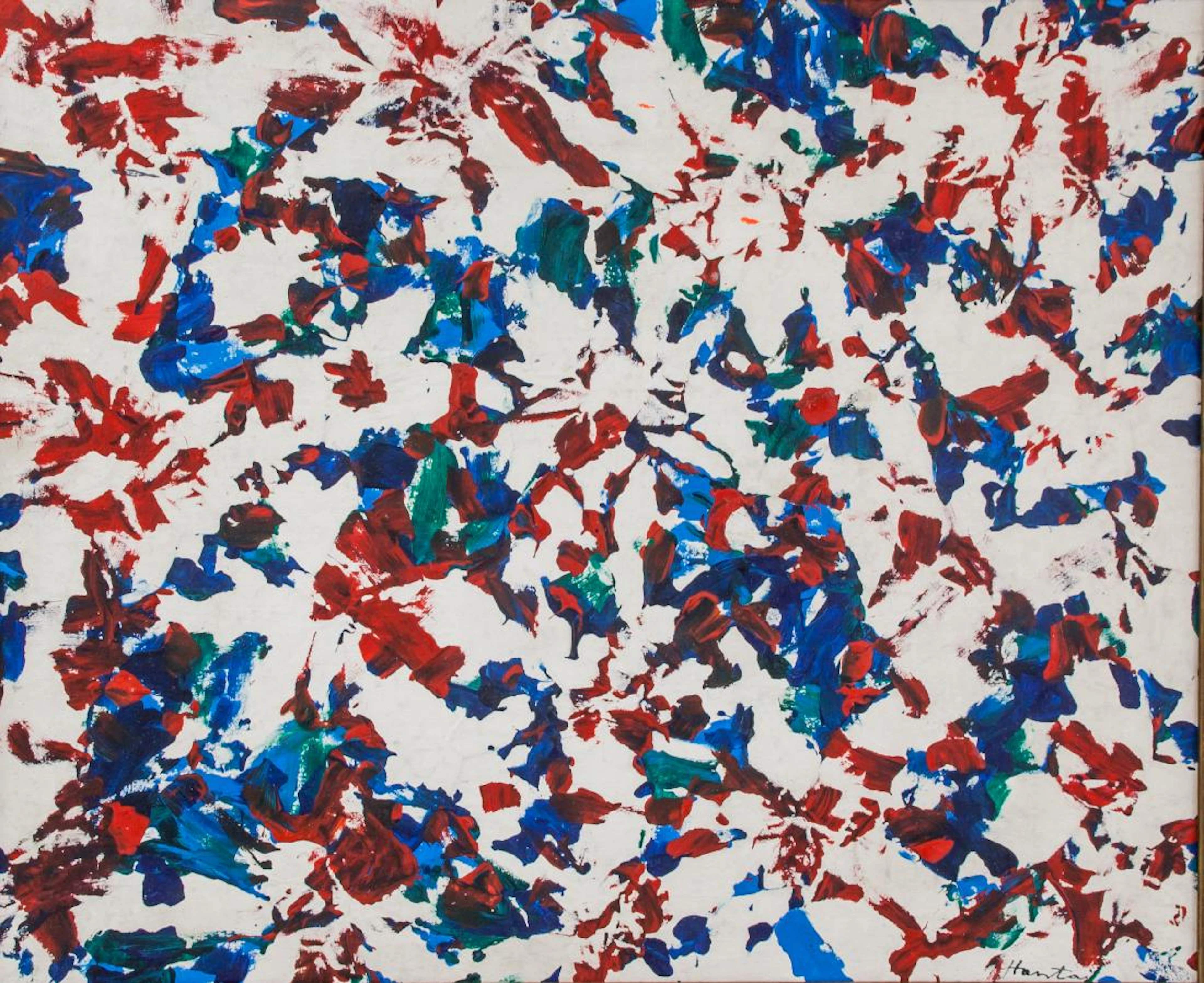 SIMON HANTAI Hungarian 1922-2008 OOC Abstract