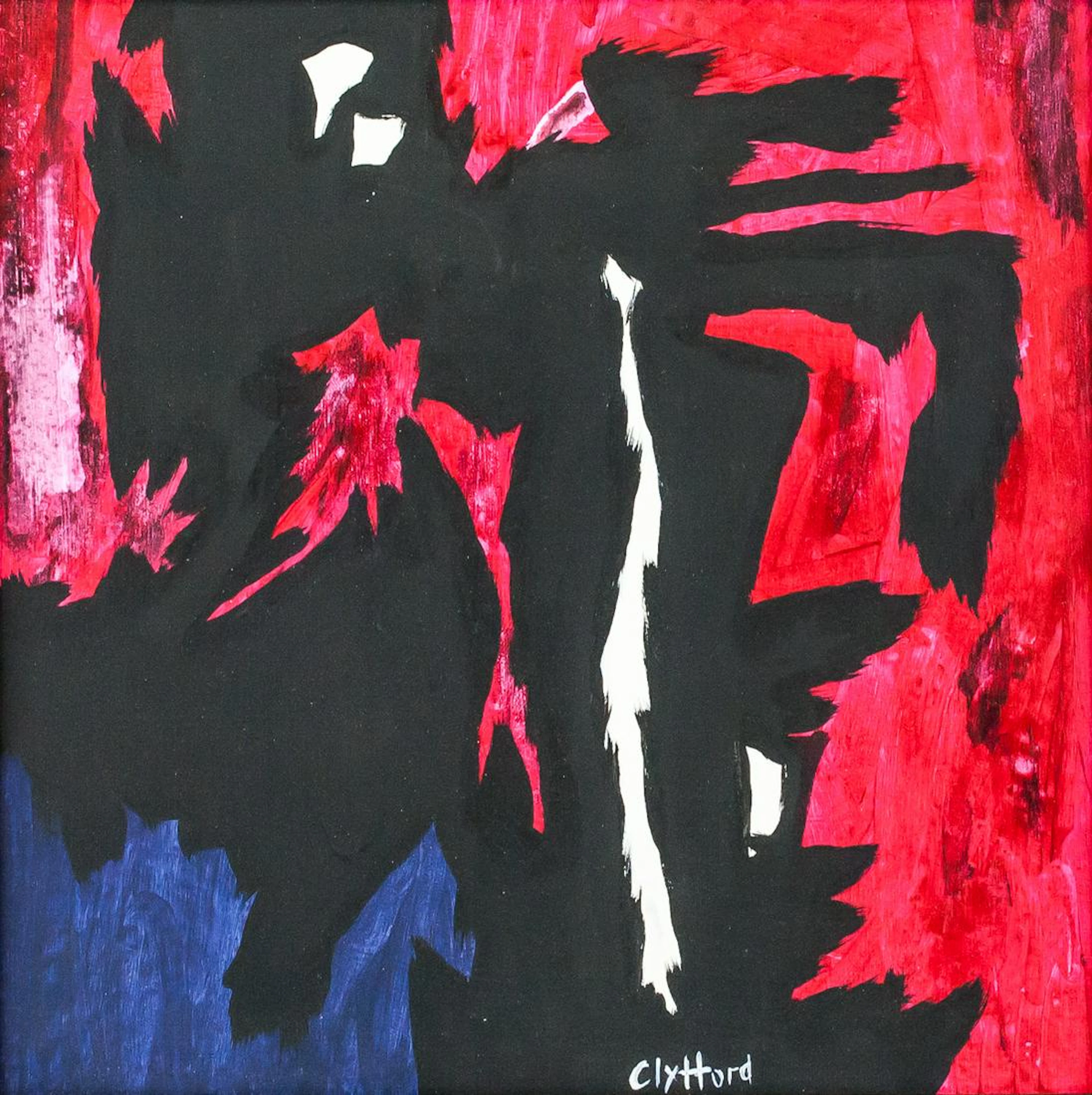 Clyfford Still American Abstract Oil on Canvas