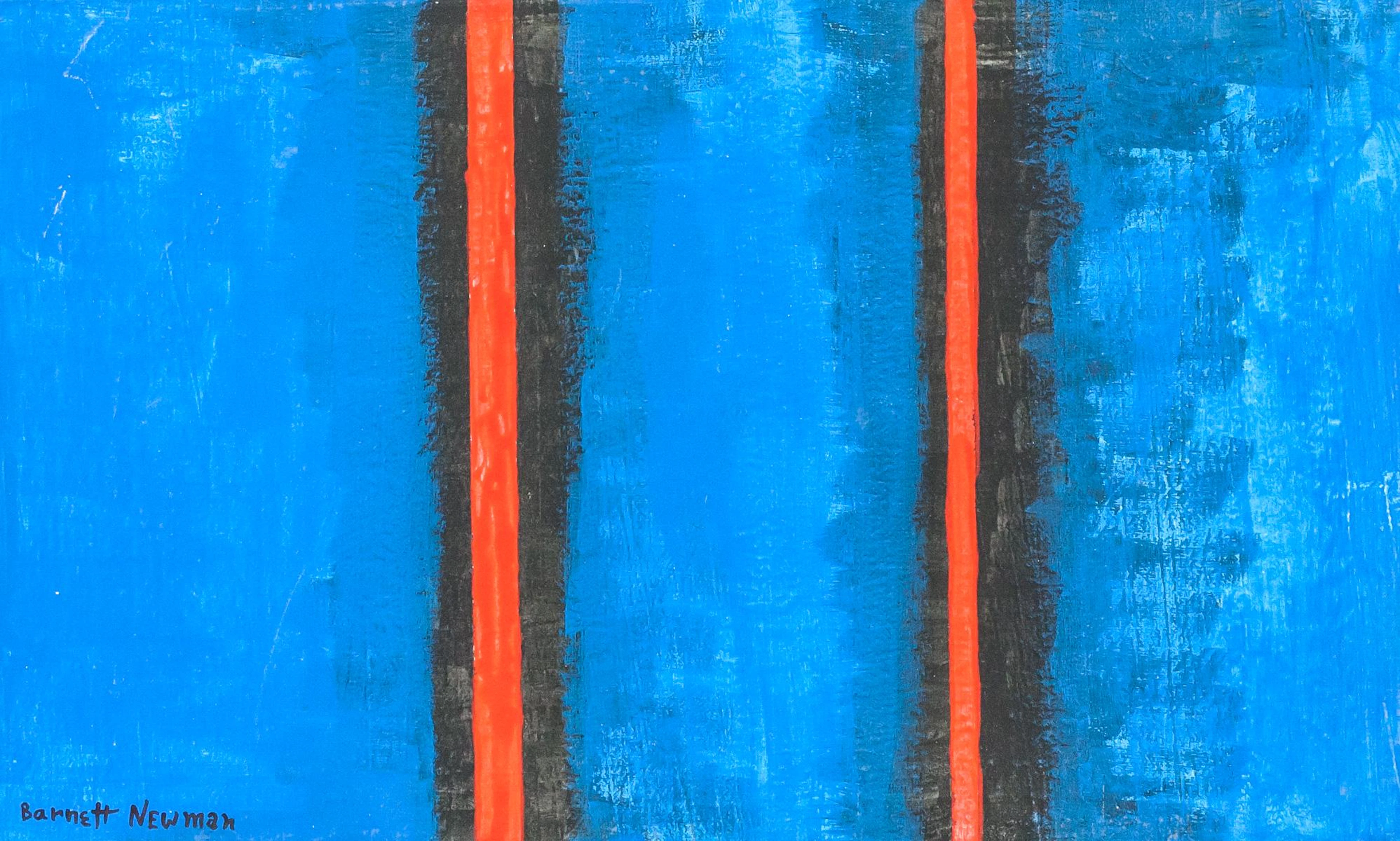 Barnett Newmann American Oil on Canvas