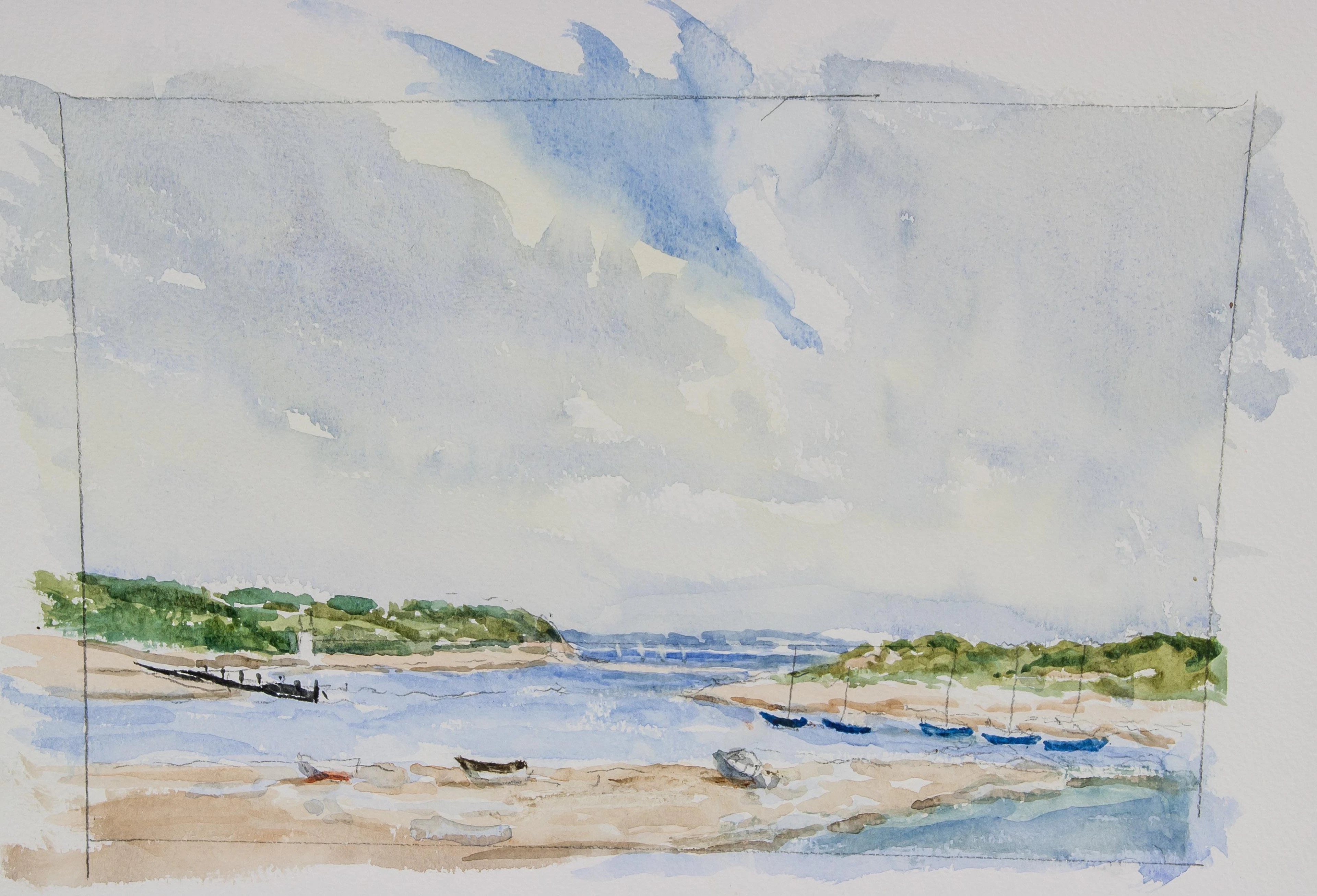 Winifred Nicholson British Watercolor Signed