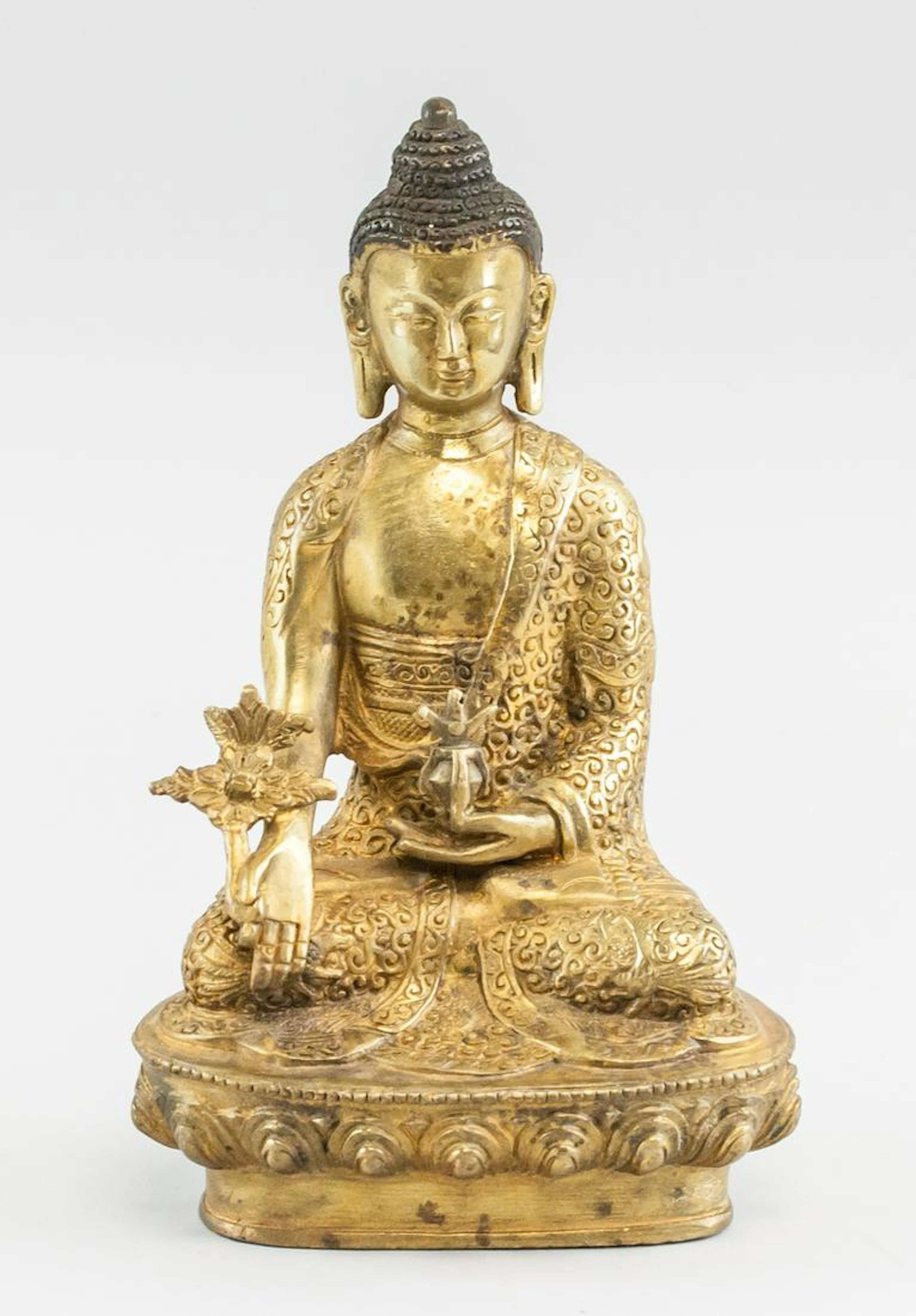 Chinese Gilt Bronze Buddha