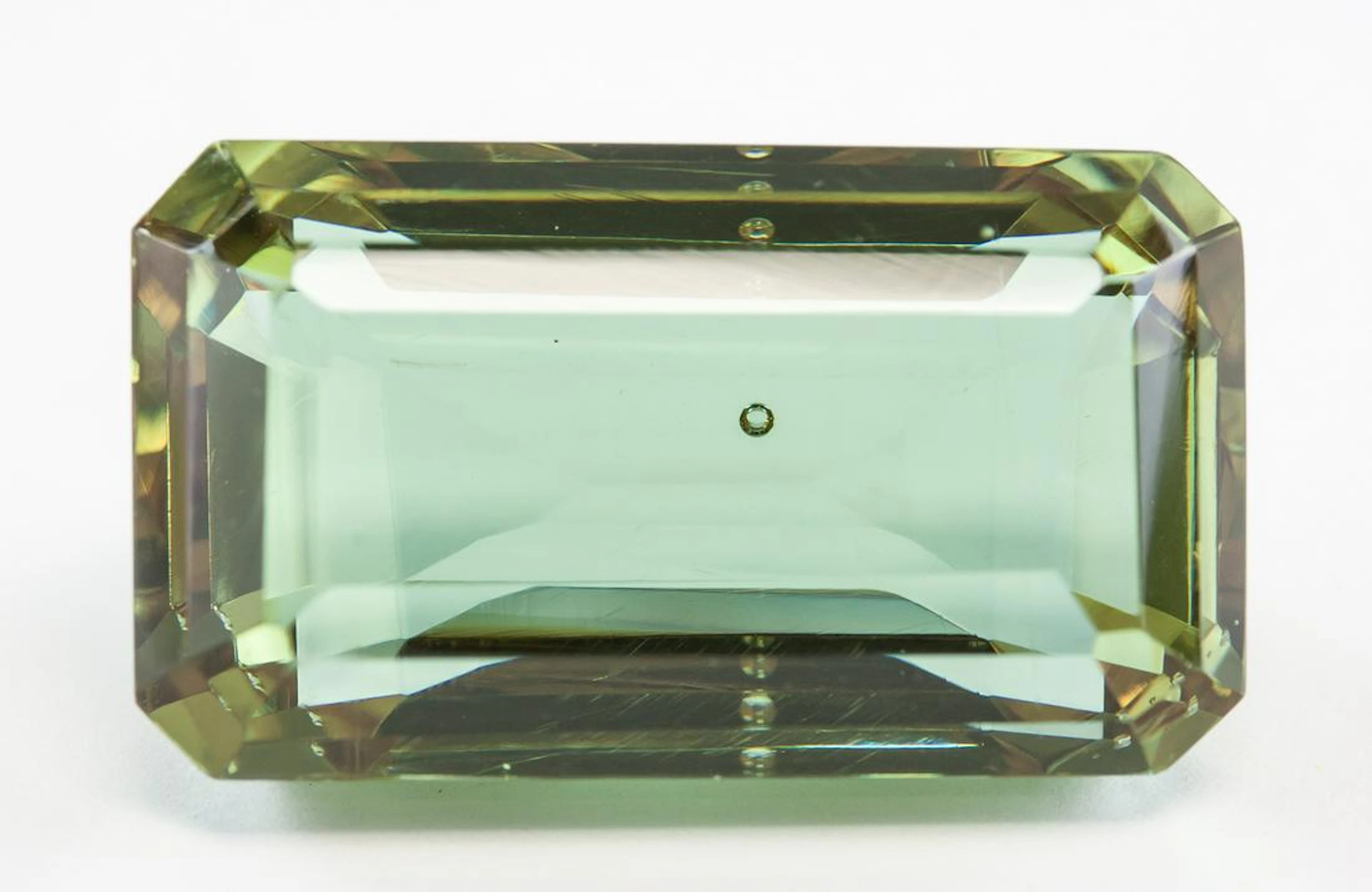 71.25ct Emerald Cut Brown-Green Alexandrite GGL