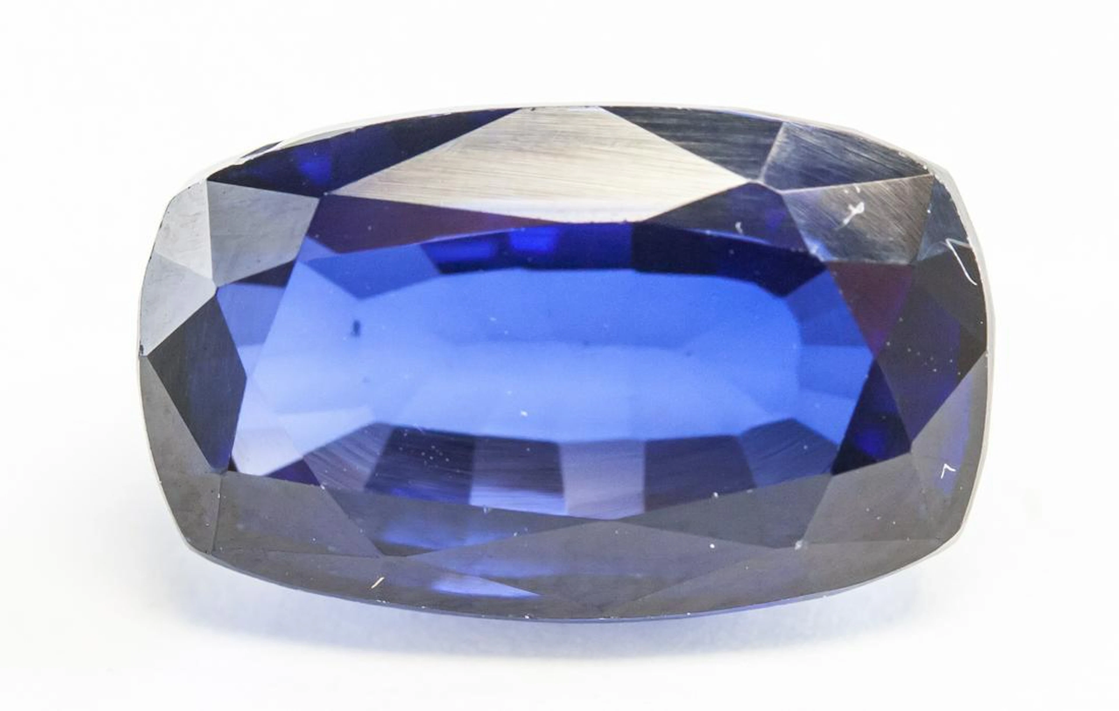 11.50ct Cushion Cut Blue Natural Sapphire GGL