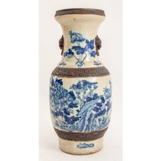 Chinese Blue and White Ceramic Vase