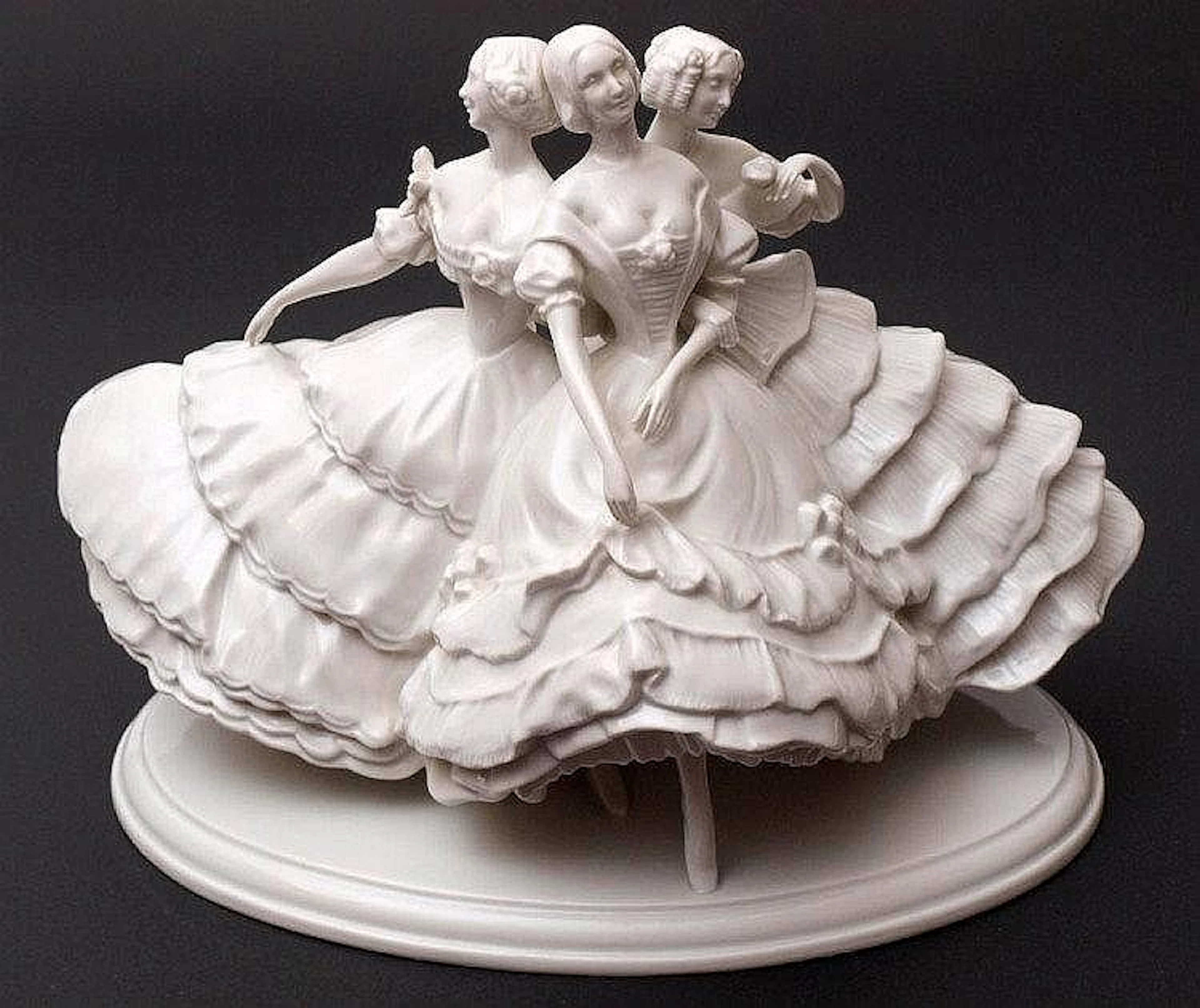 Figurengruppe 'Tanzlust', Claire Volkhart für Rosenthal