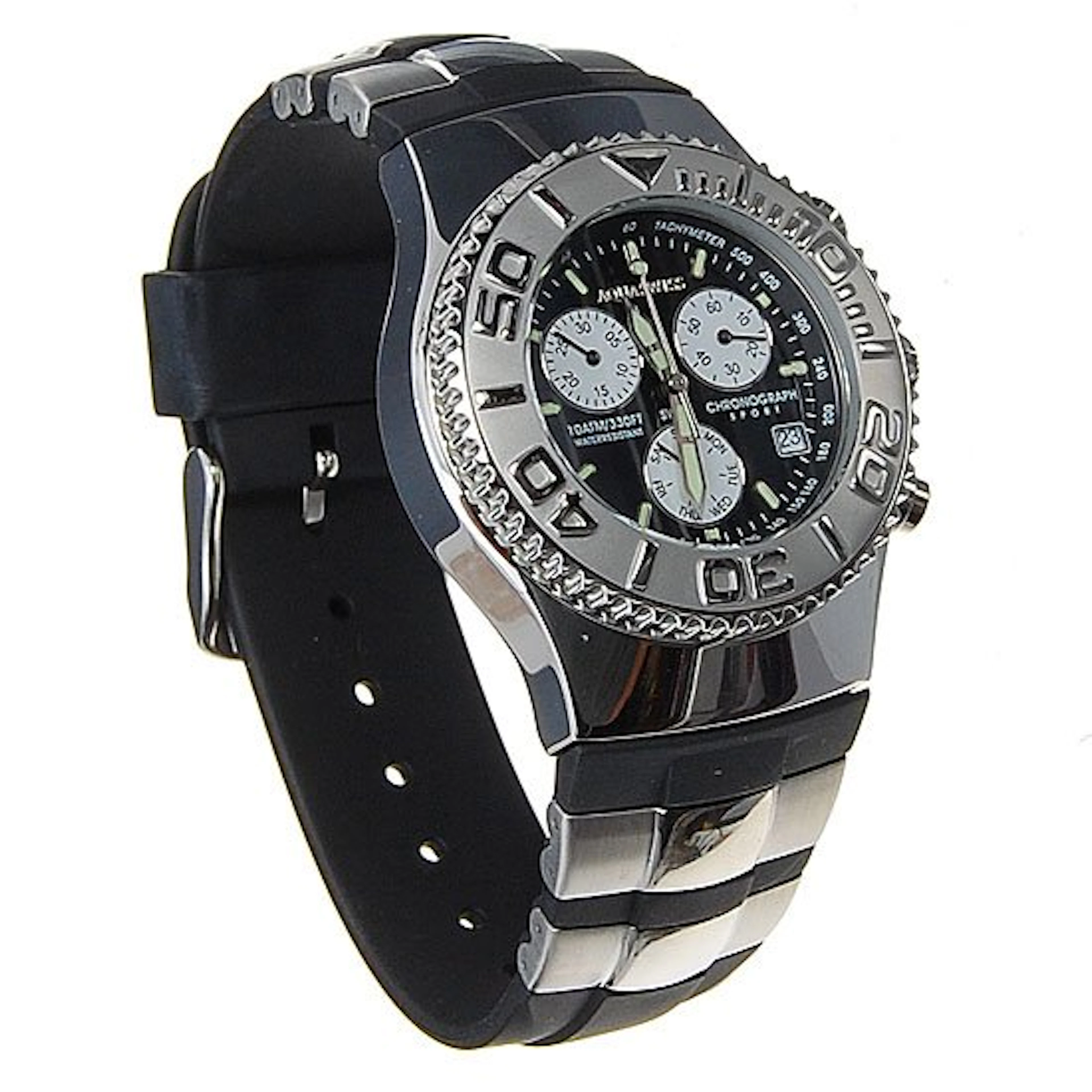 New Aqua Swiss Men's Chronograph Watch