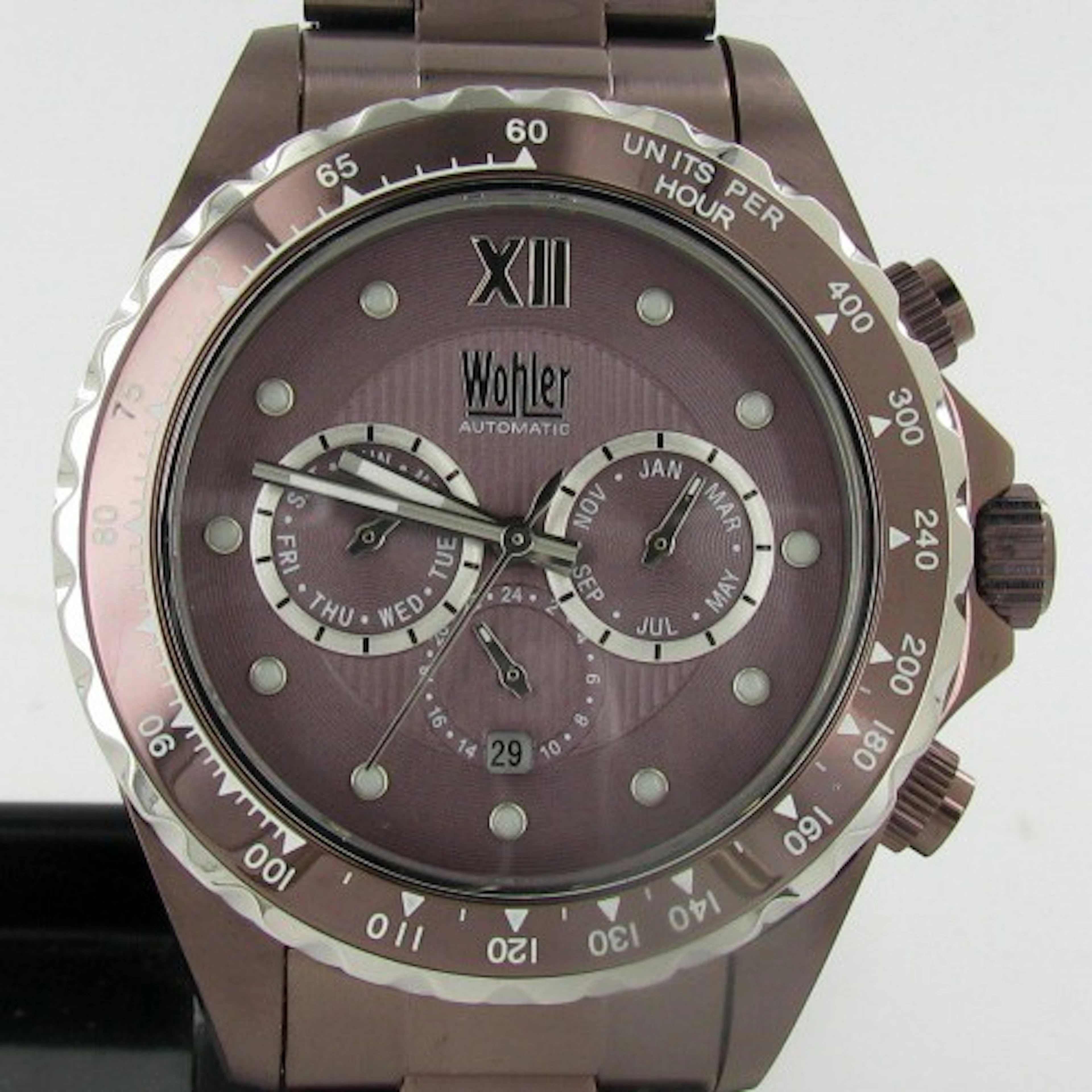 New Wohler Mens CHRONO Function Watch