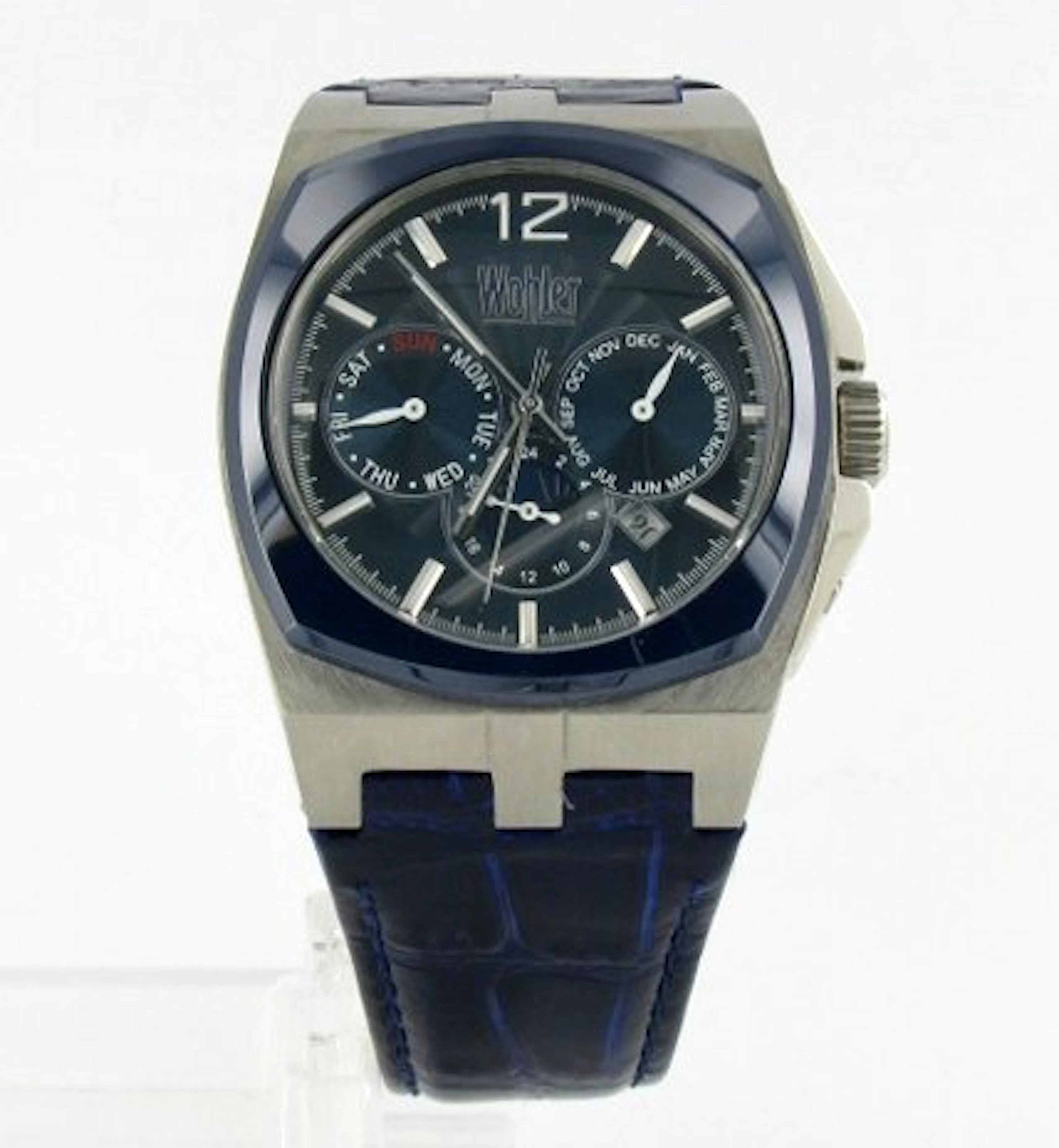 1520A: New Wohler Mens CHRONO Style Watch Retail $2295